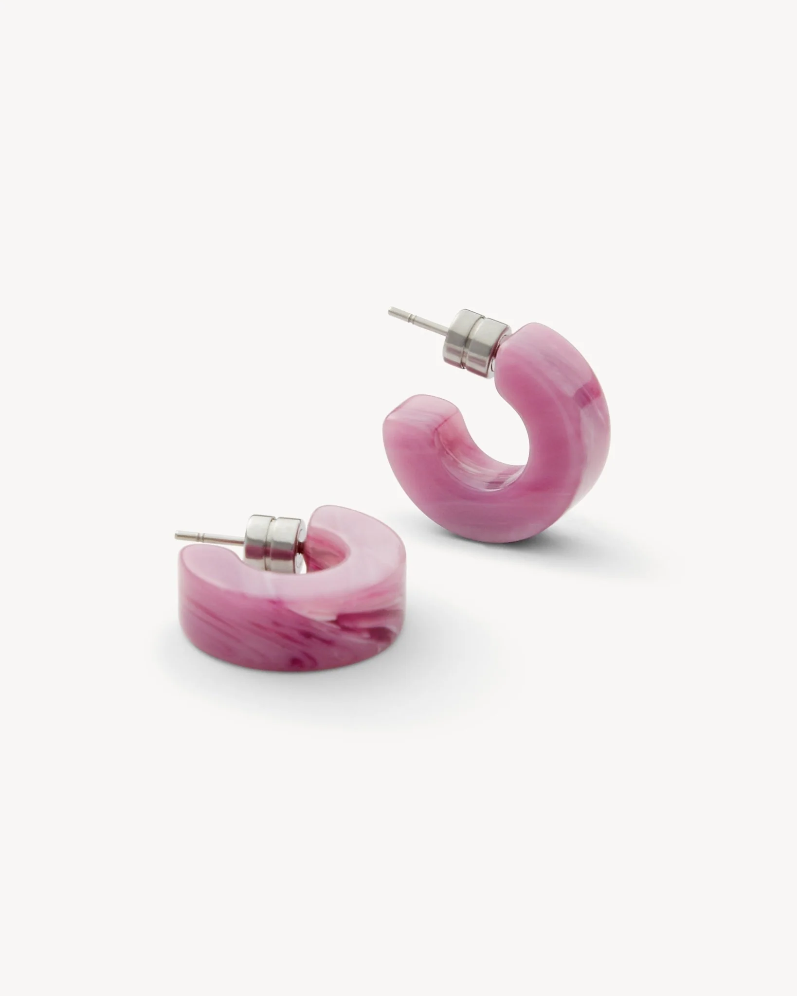 Muse Hoops in Orchid - Image 3