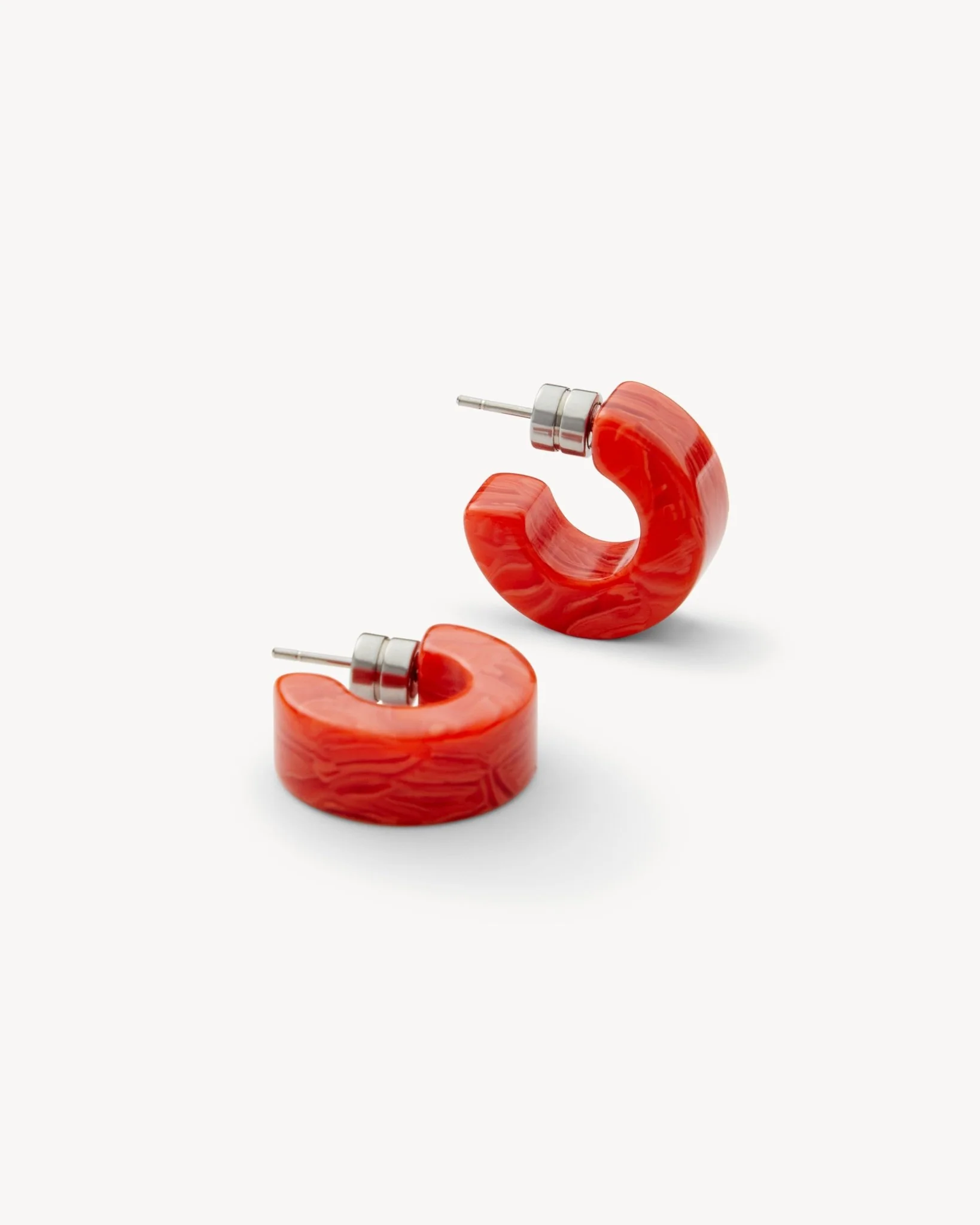 Muse Hoops in Poppy - Image 3