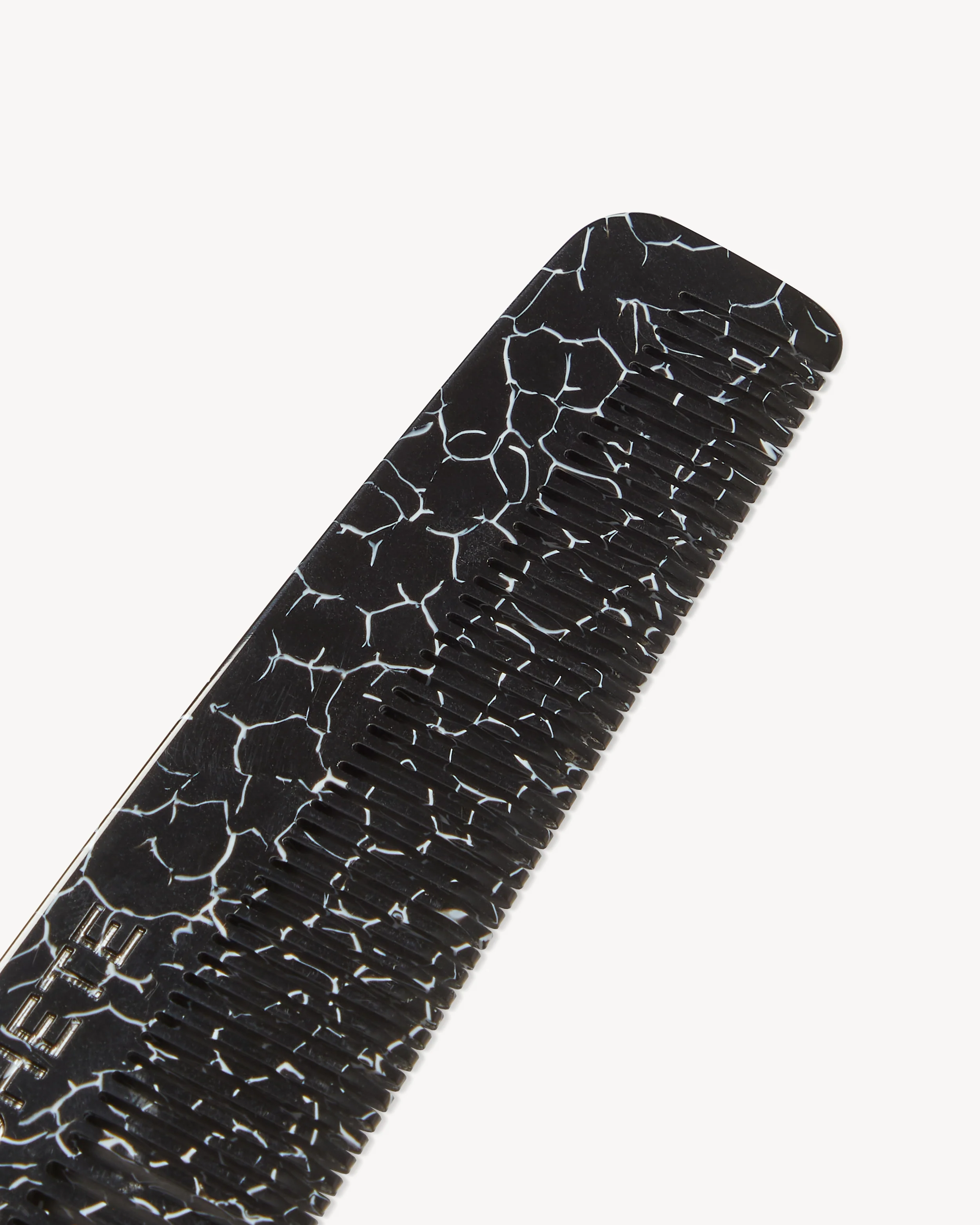 No. 1 Comb in Black Marble - Image 2