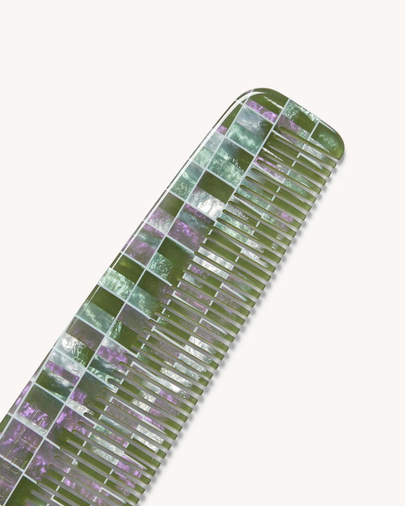 No. 1 Comb in Vert Shell Checker - Image 2