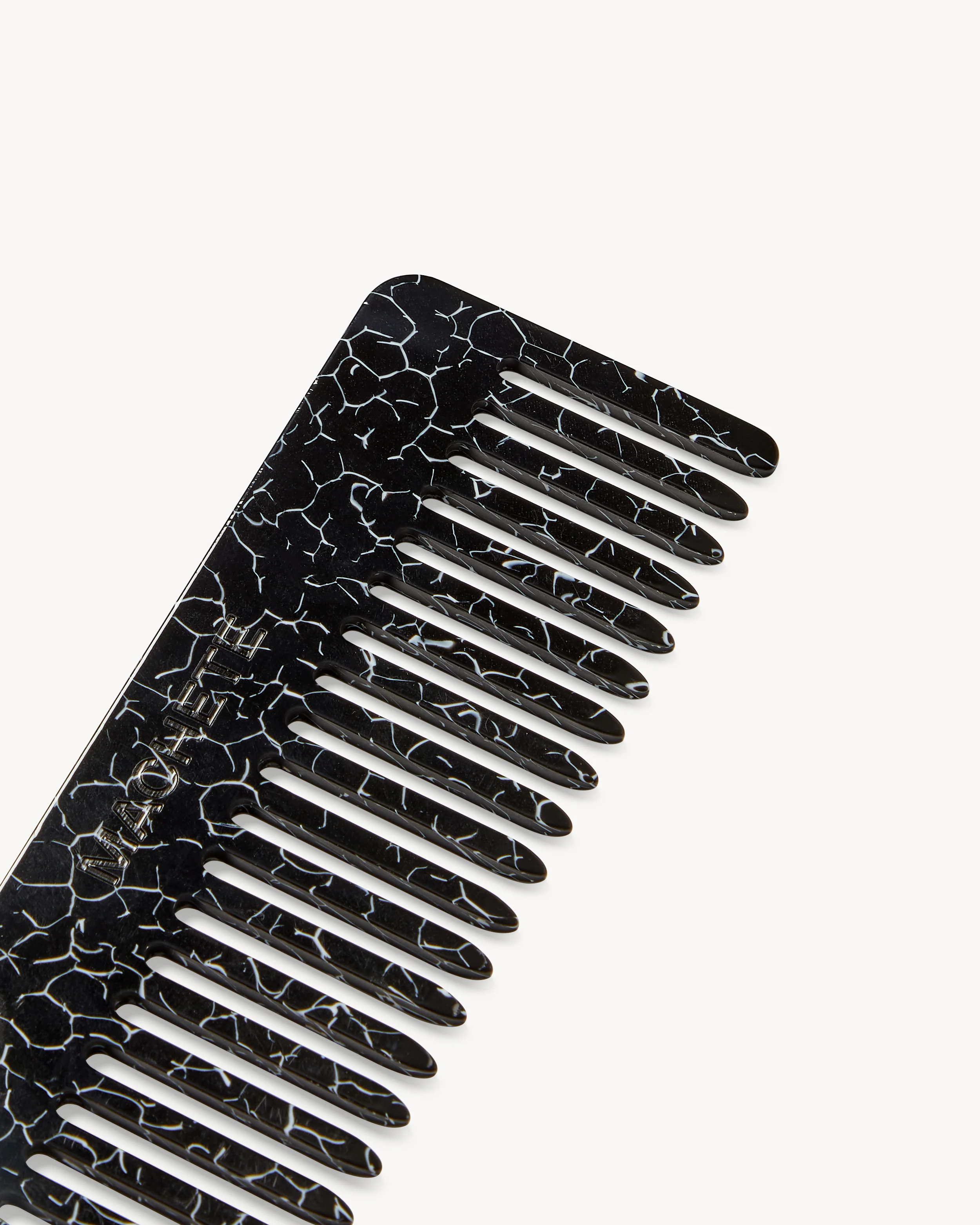 No. 2 Comb in Black Marble - Image 2