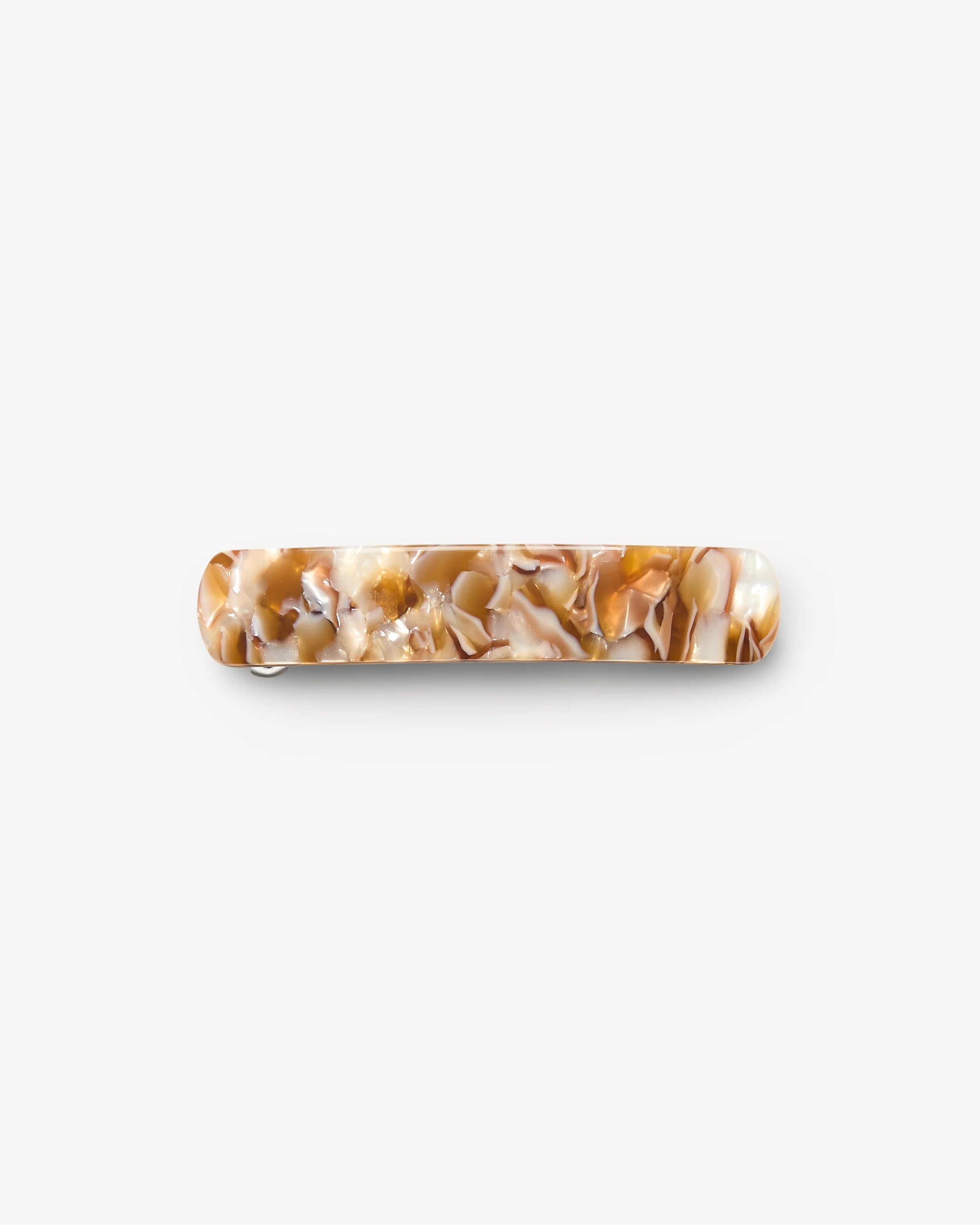 No. 3 Heirloom Barrette in Baja Tortoise