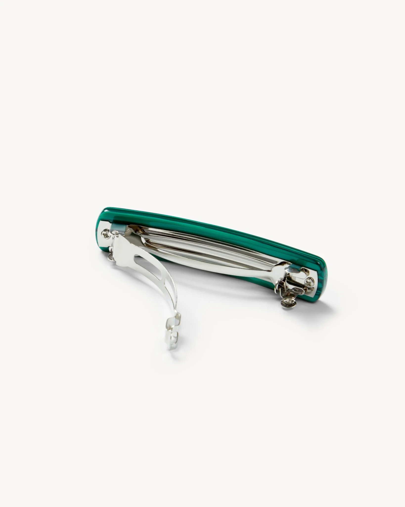 No. 3 Heirloom Barrette in Malachite - Image 2