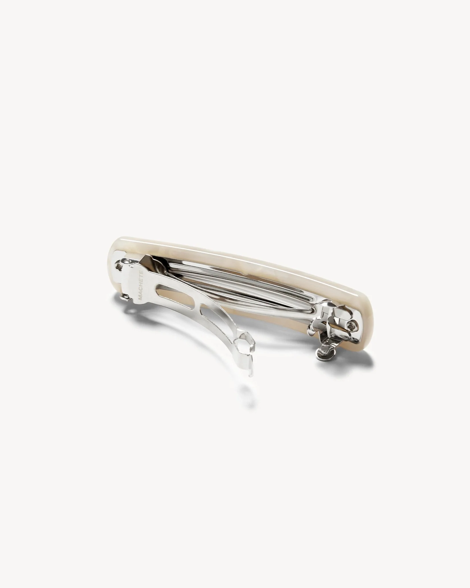 No. 3 Heirloom Barrette in White Shell - Image 2