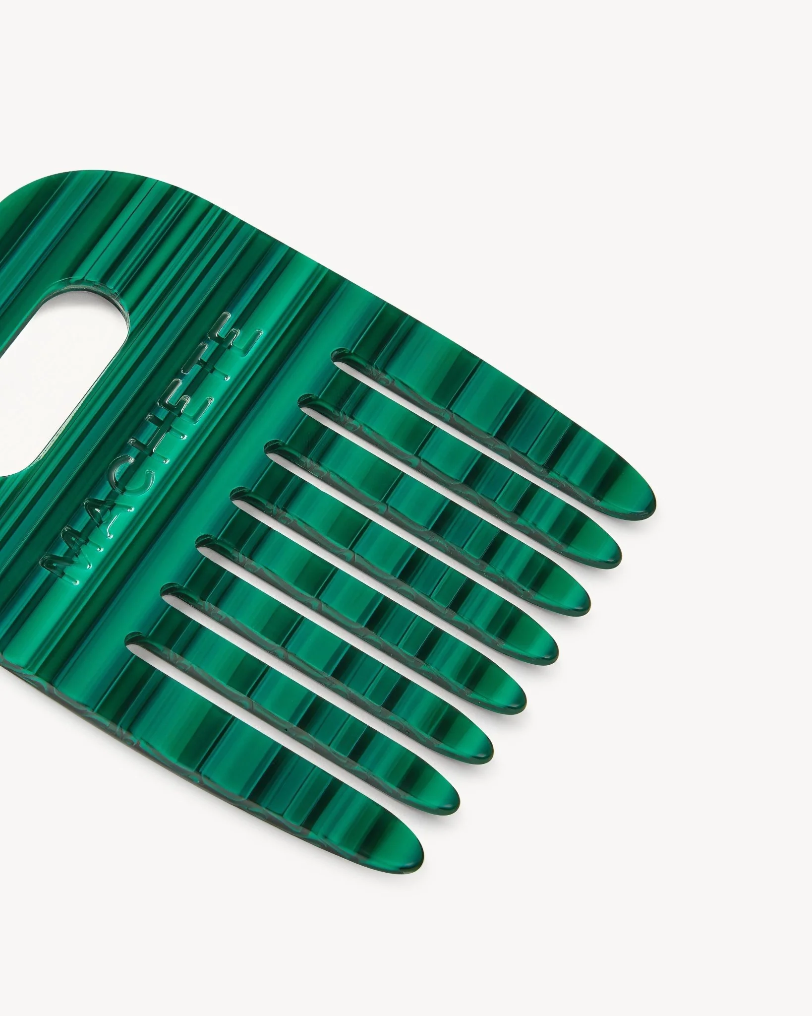 No. 4 Comb in Malachite - Image 2