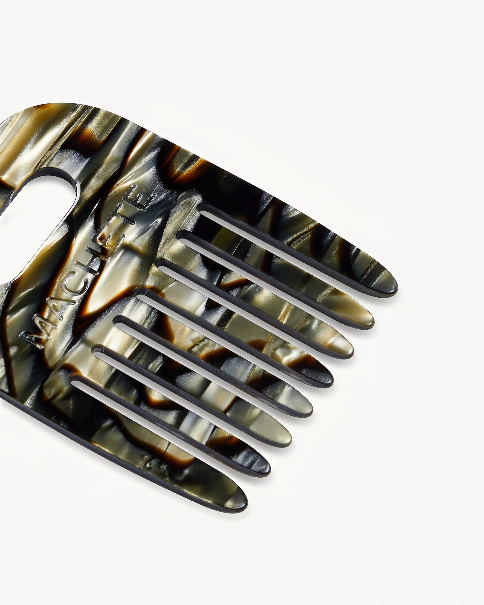 No. 4 Comb in Midnight Horn - Image 2