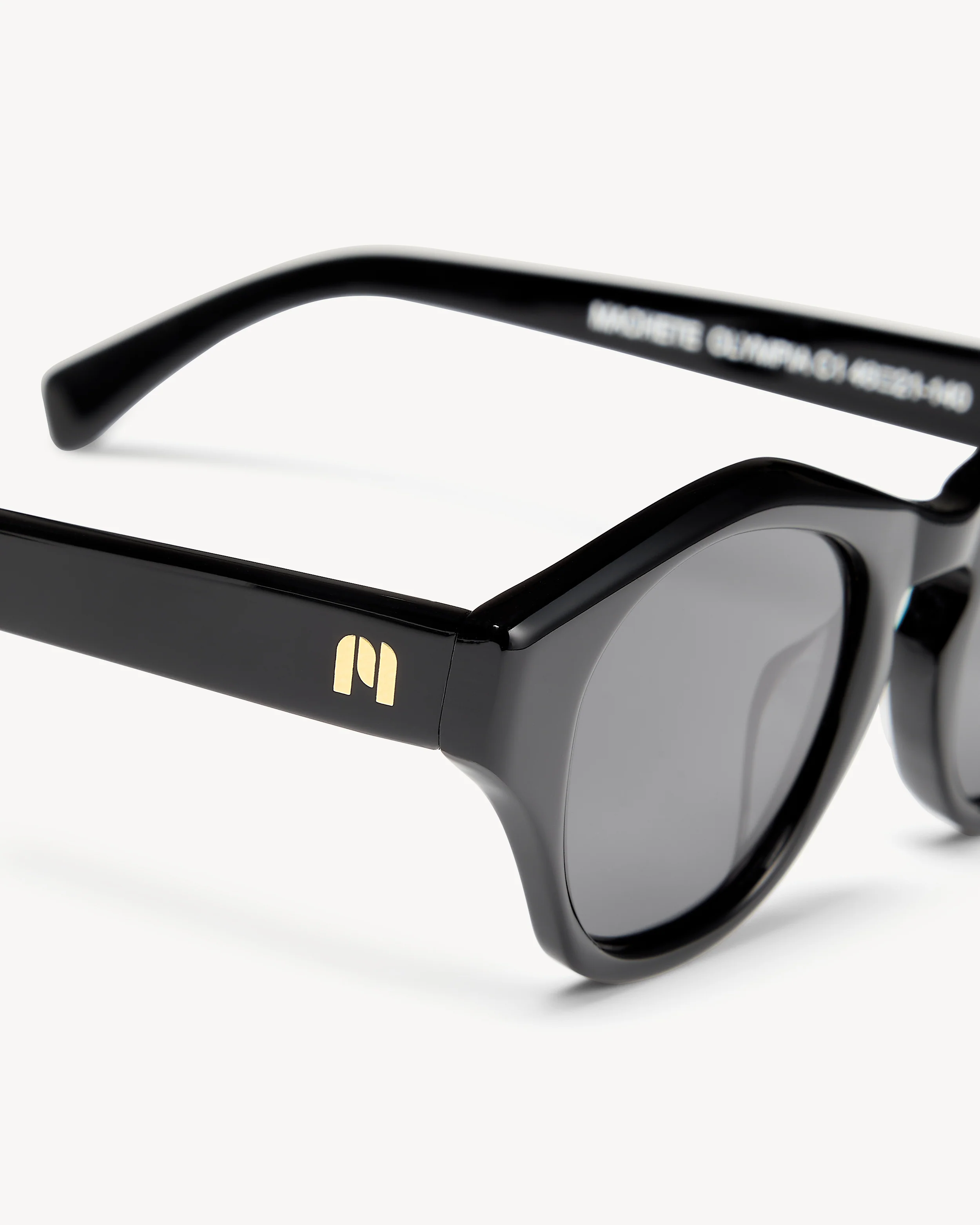 Olympia Sunglasses in Black - Image 2