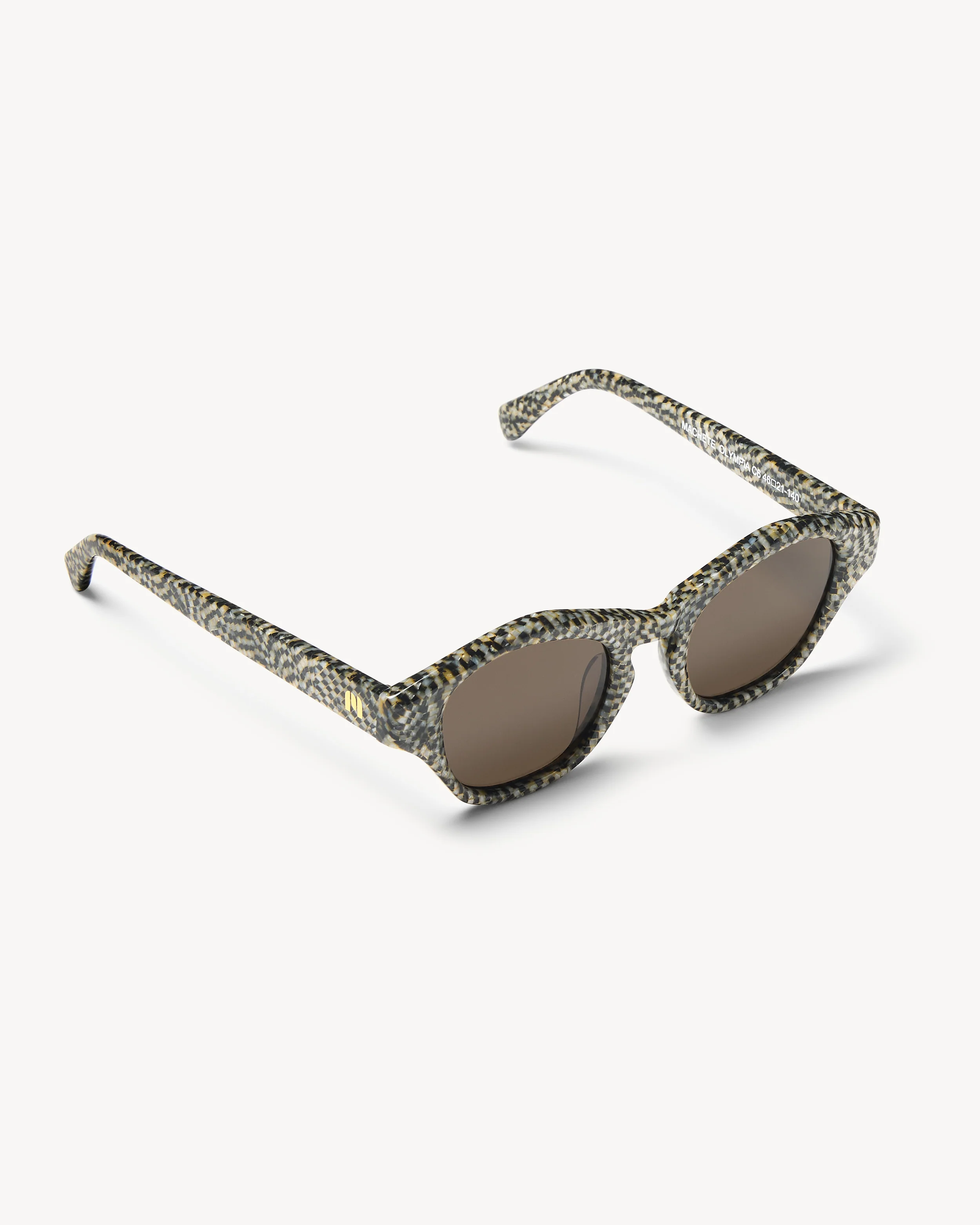 Olympia Sunglasses in Perle Noir - Image 3