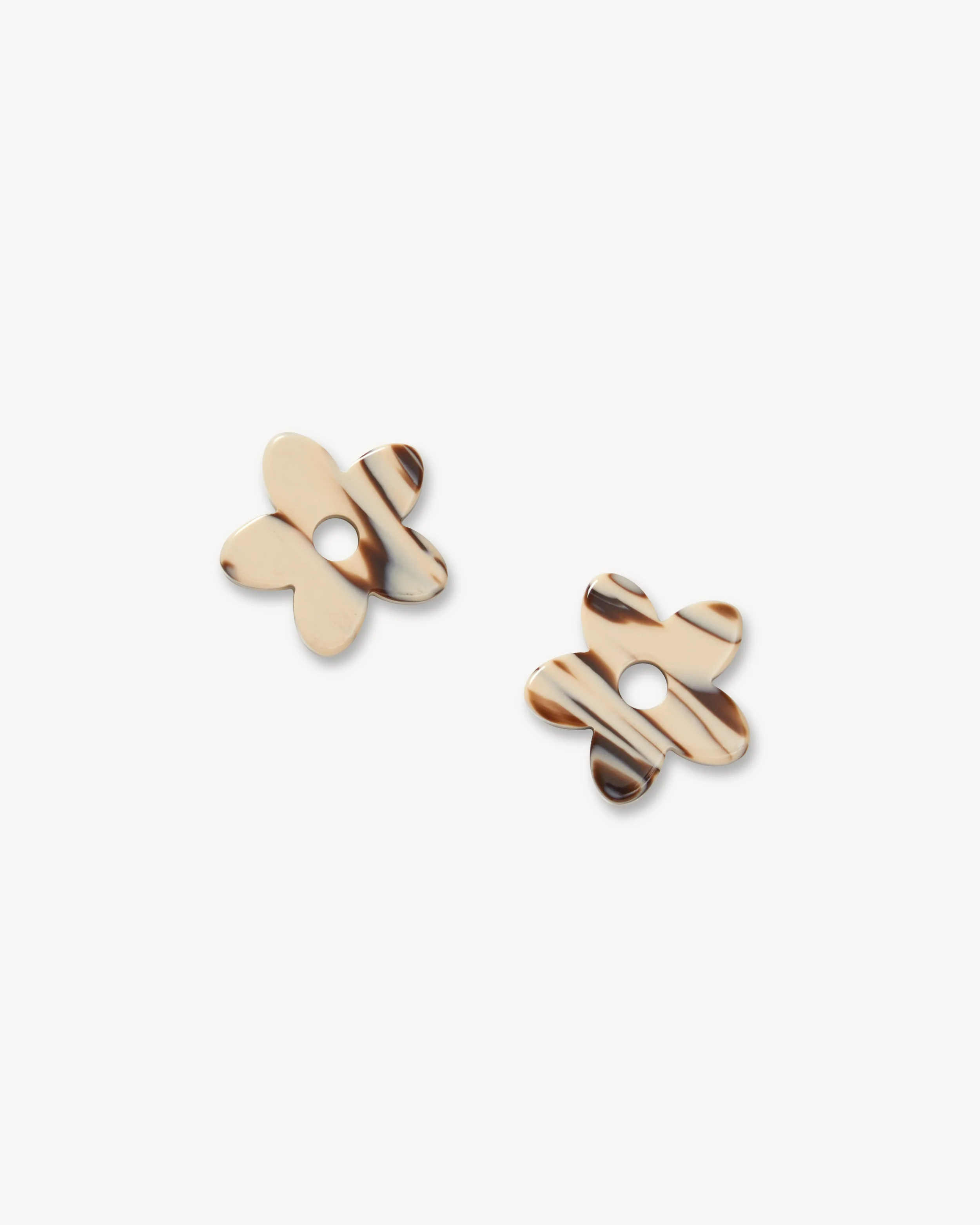 Petite Flower Charms in Ganache