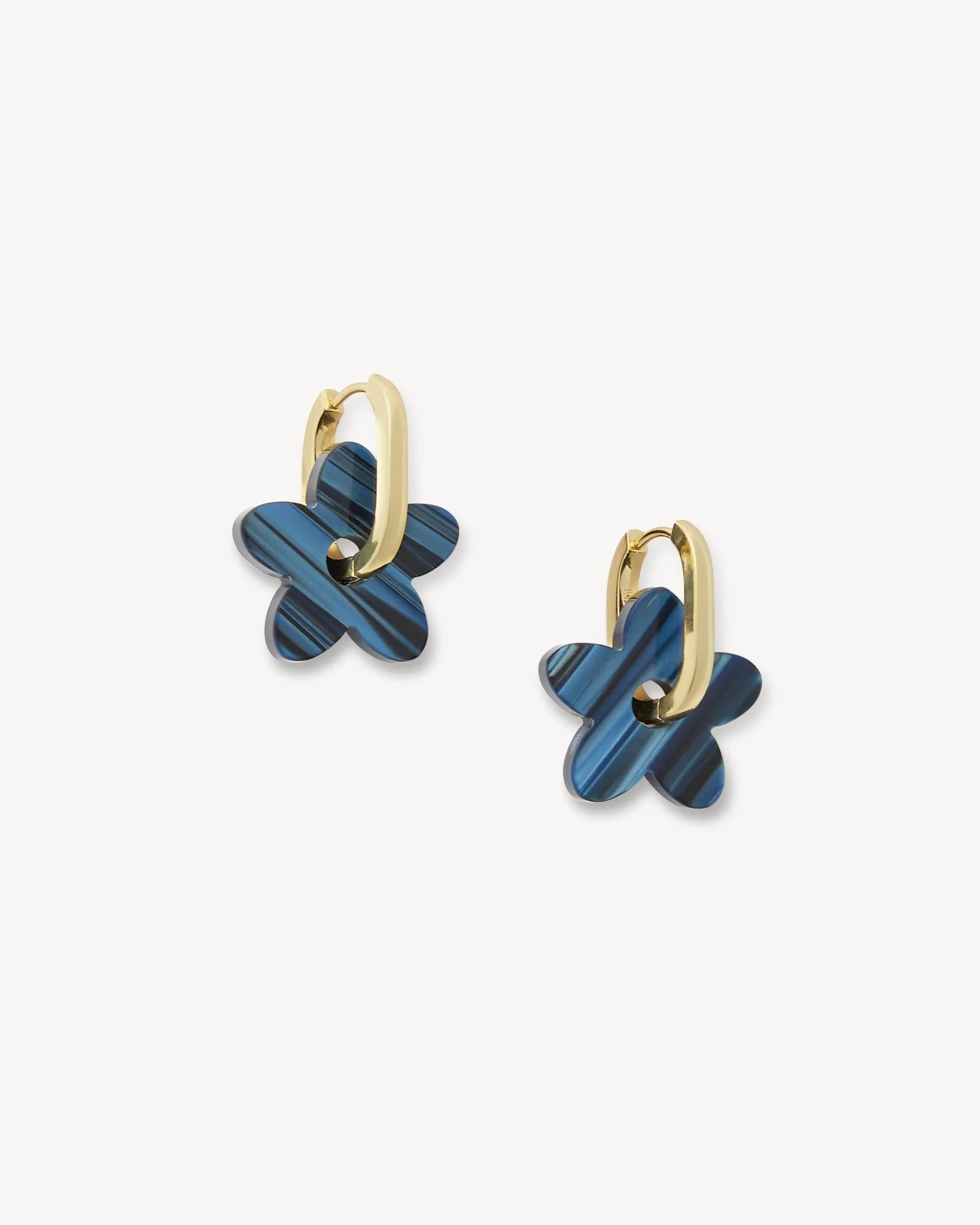 Petite Flower Charms in Indigo - Image 2