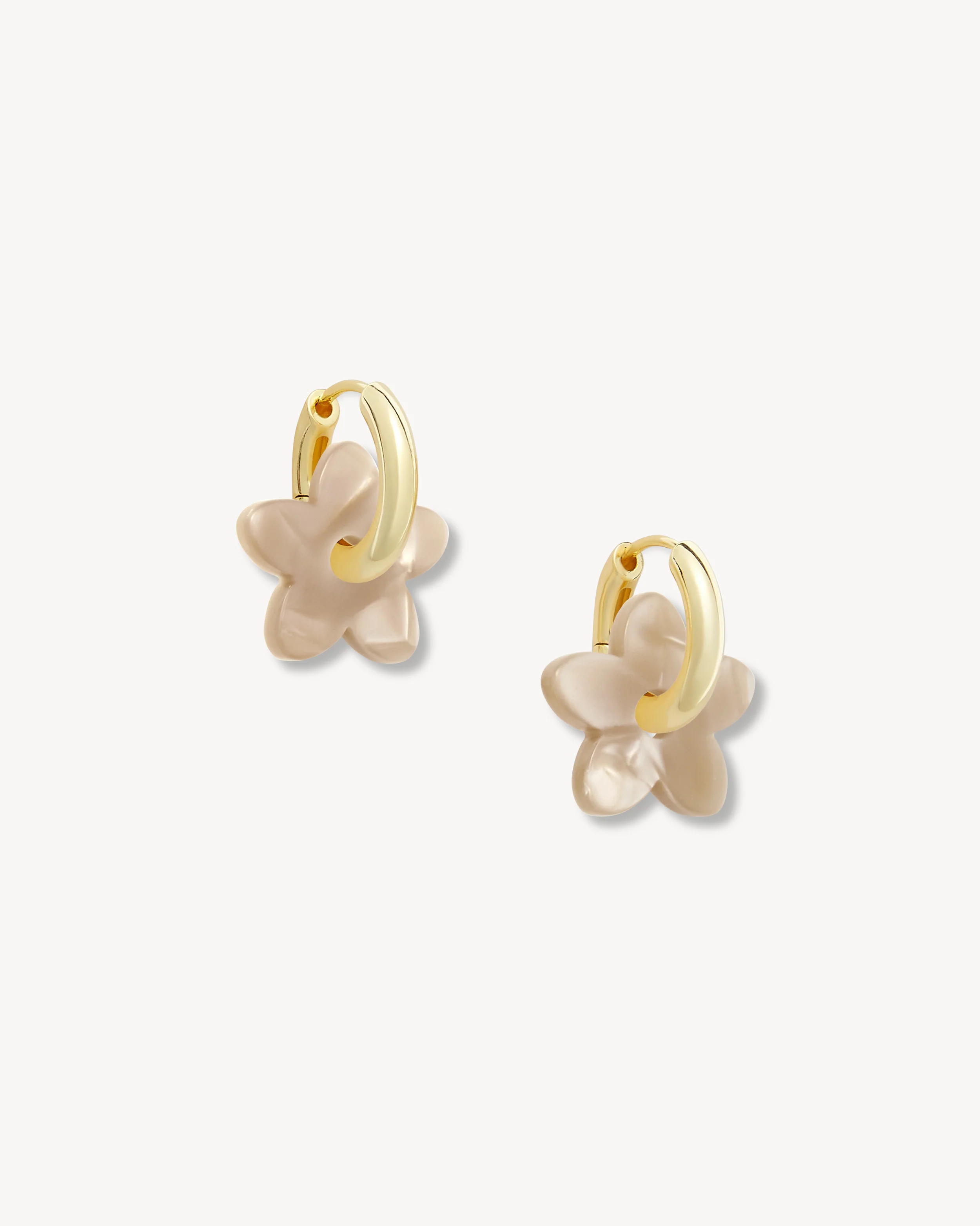 Petite Flower Charms in Sand Shell - Image 2