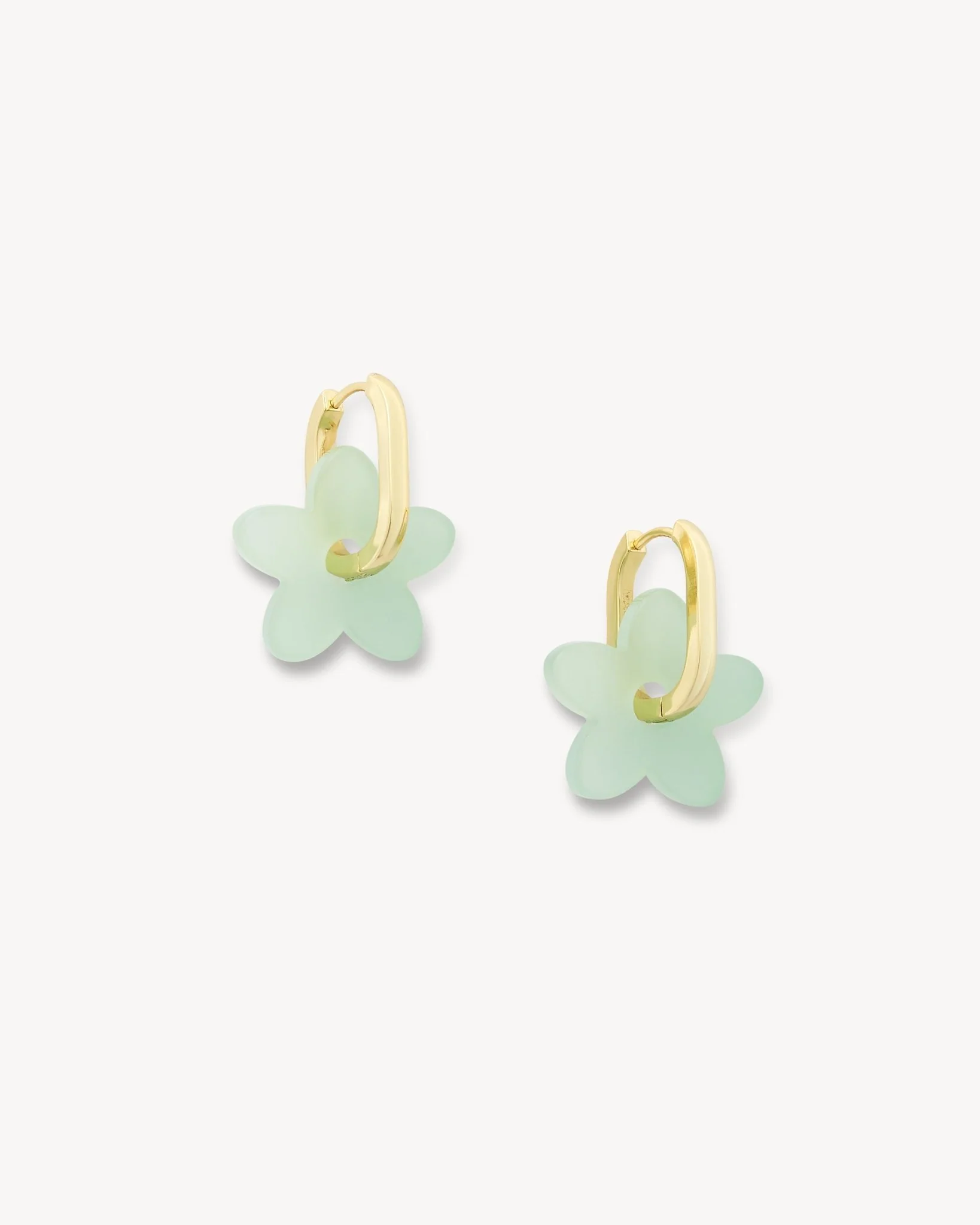 Petite Flower Charms in Sea Glass - Image 2