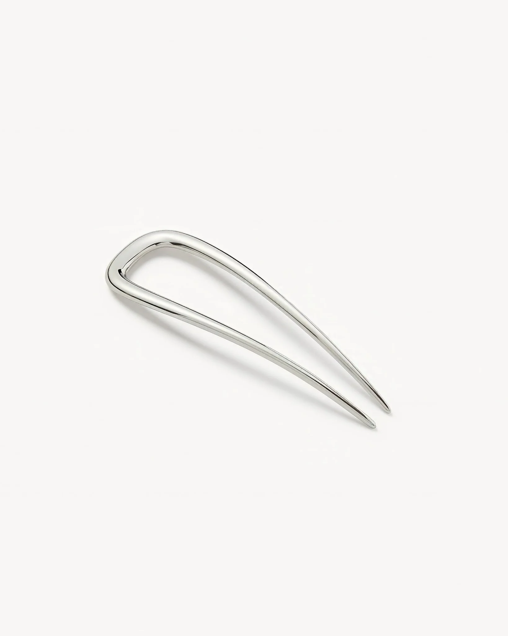 Petite French Hair Pin in Silver - Image 2