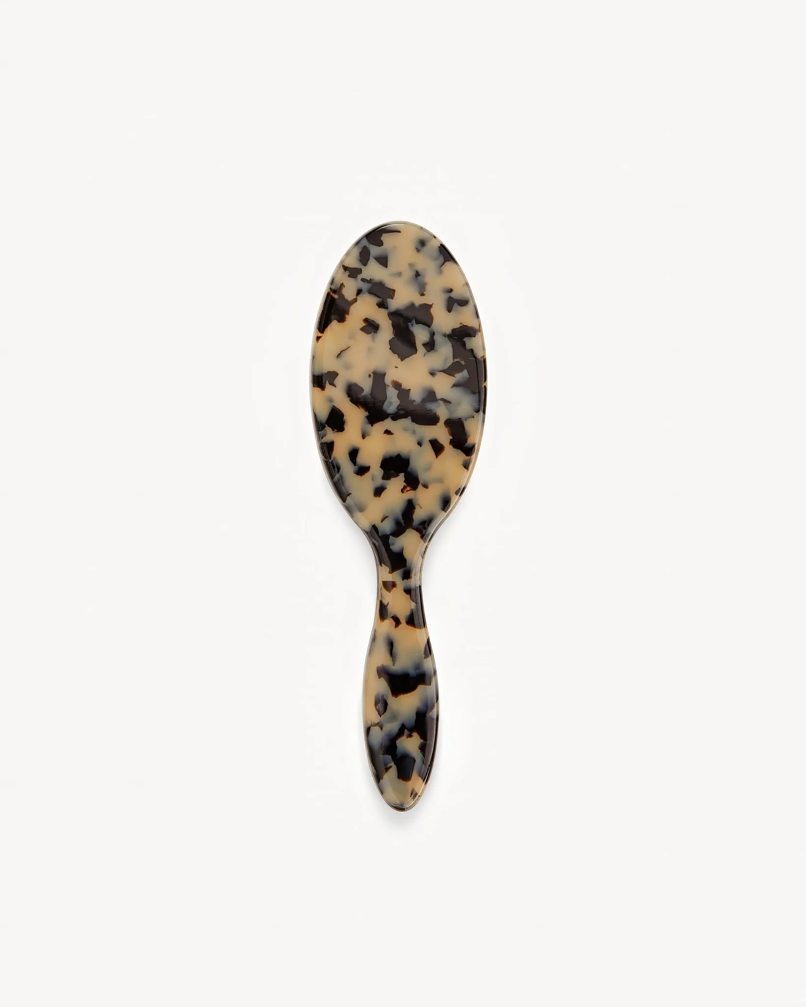 Travel Detangling Hair Brush in Blonde Tortoise - Image 3