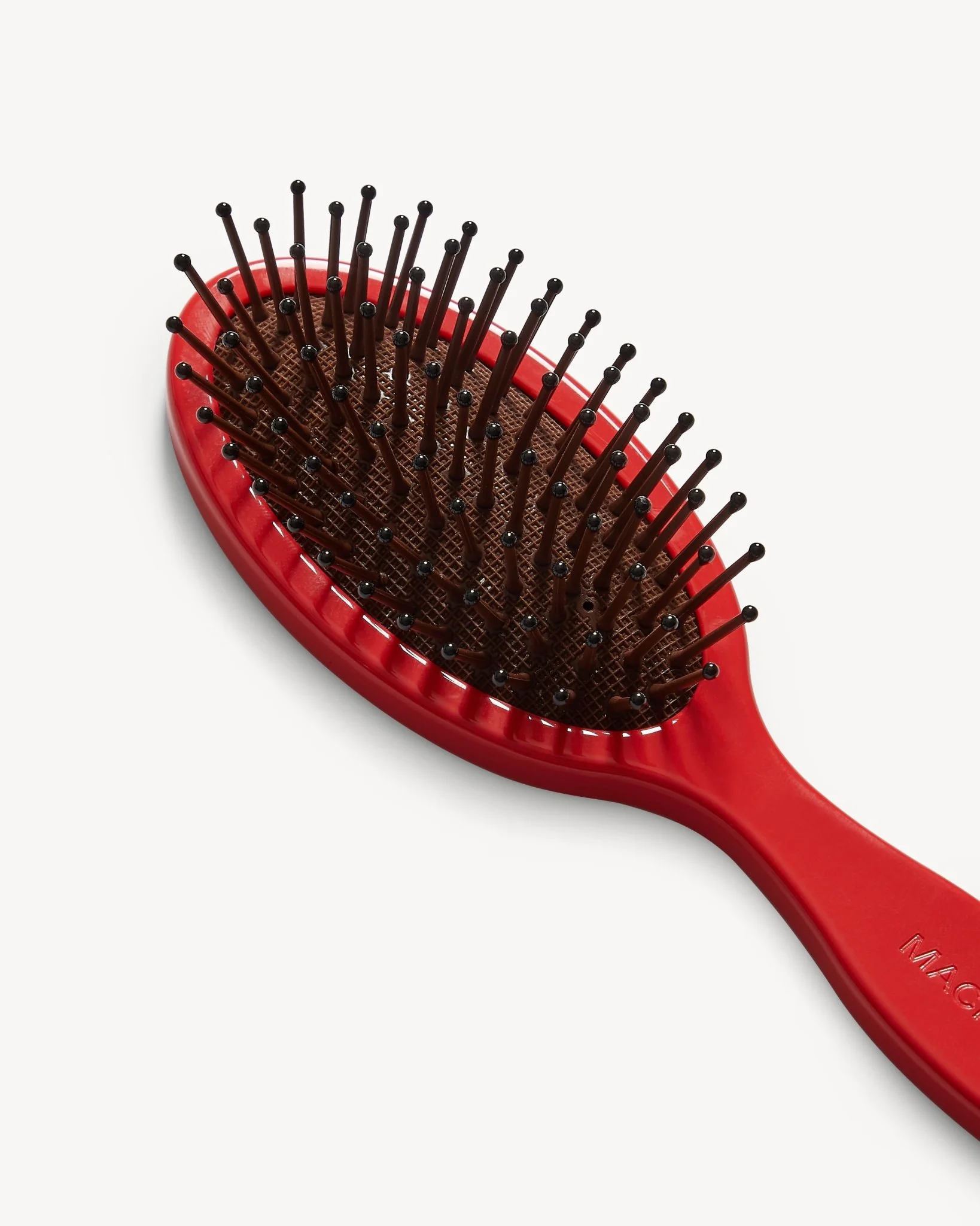 Travel Detangling Hair Brush in Ruby - Image 2
