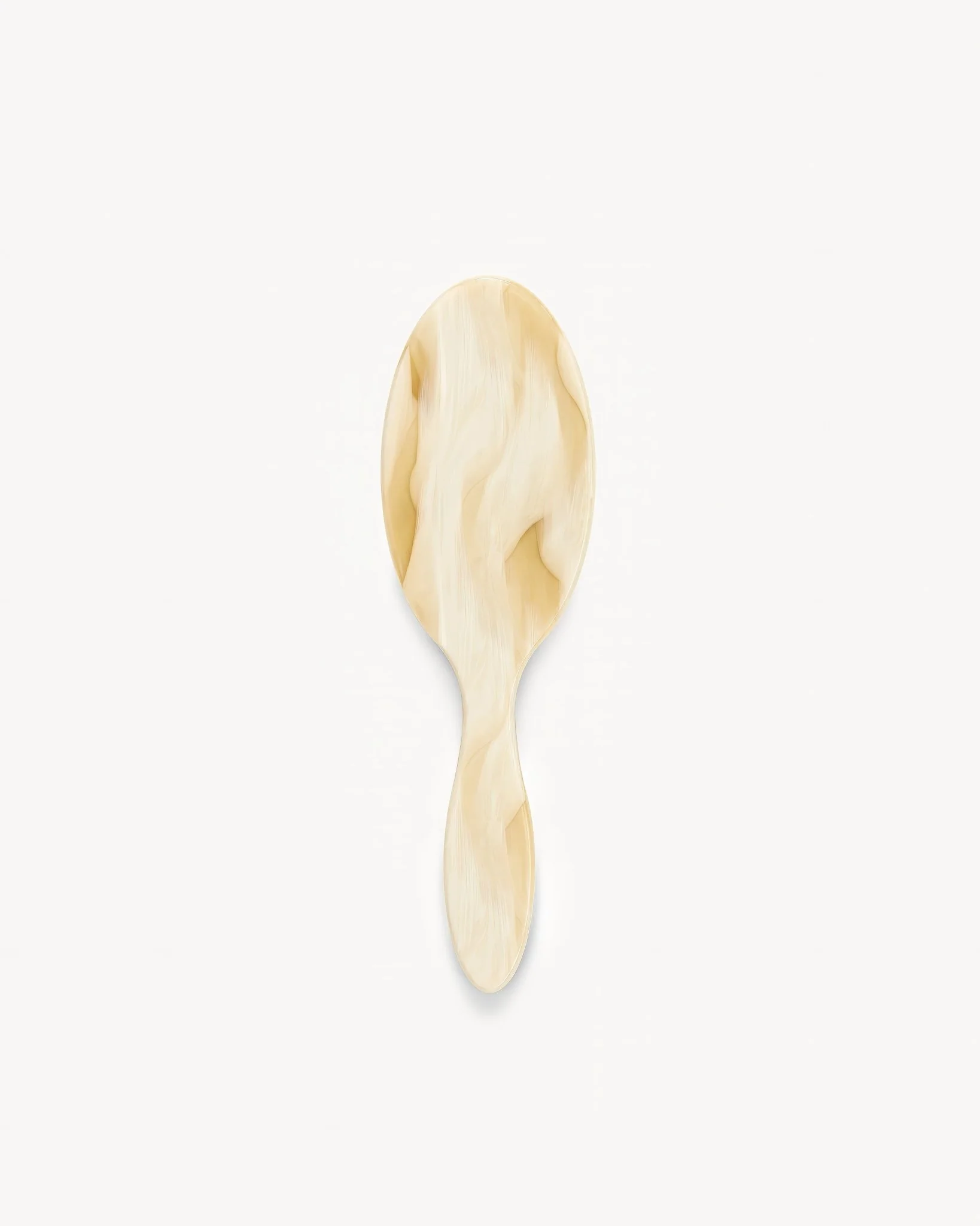 Travel Hair Brush in Alabaster - Image 3