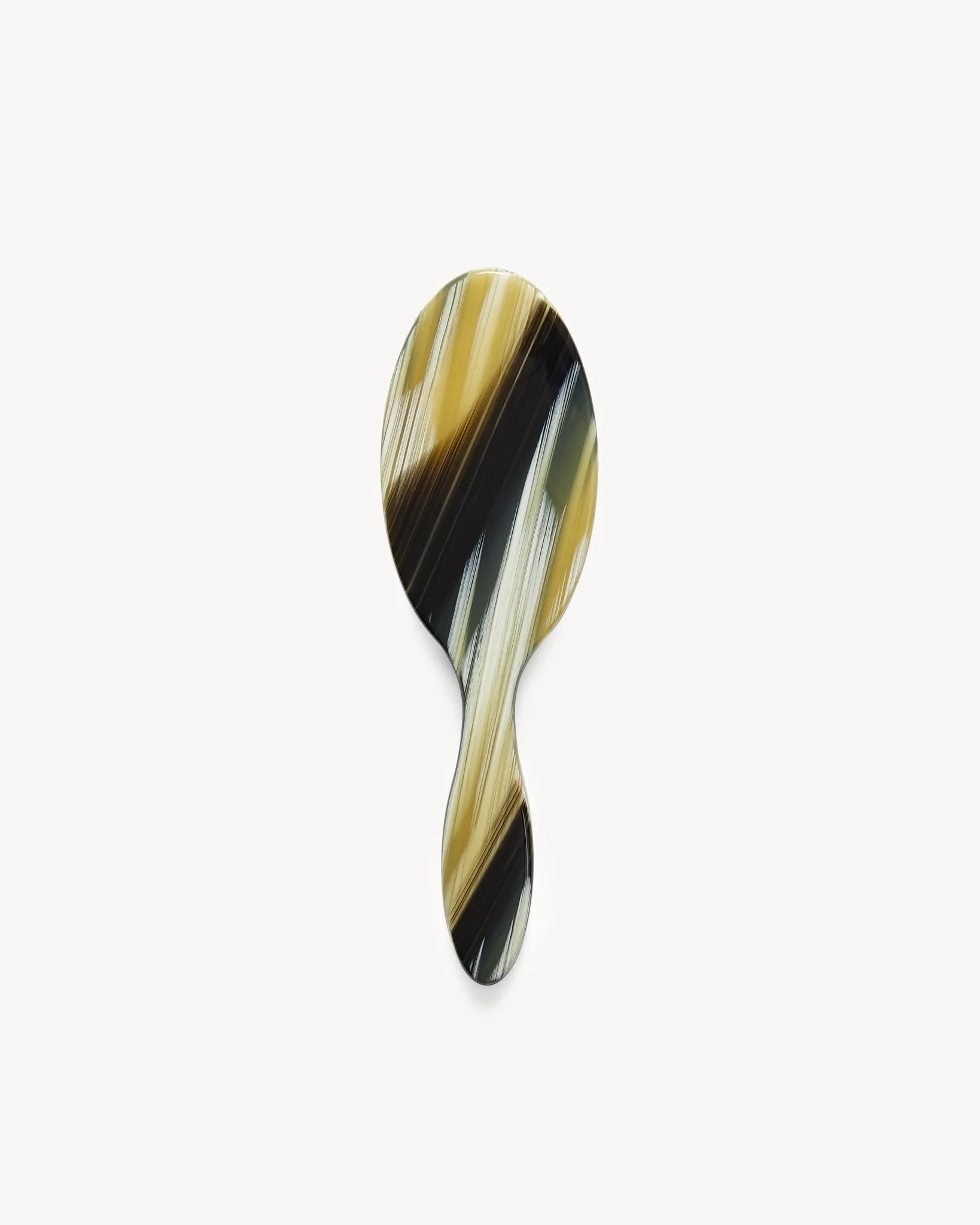 Travel Hair Brush in Horn - Image 3