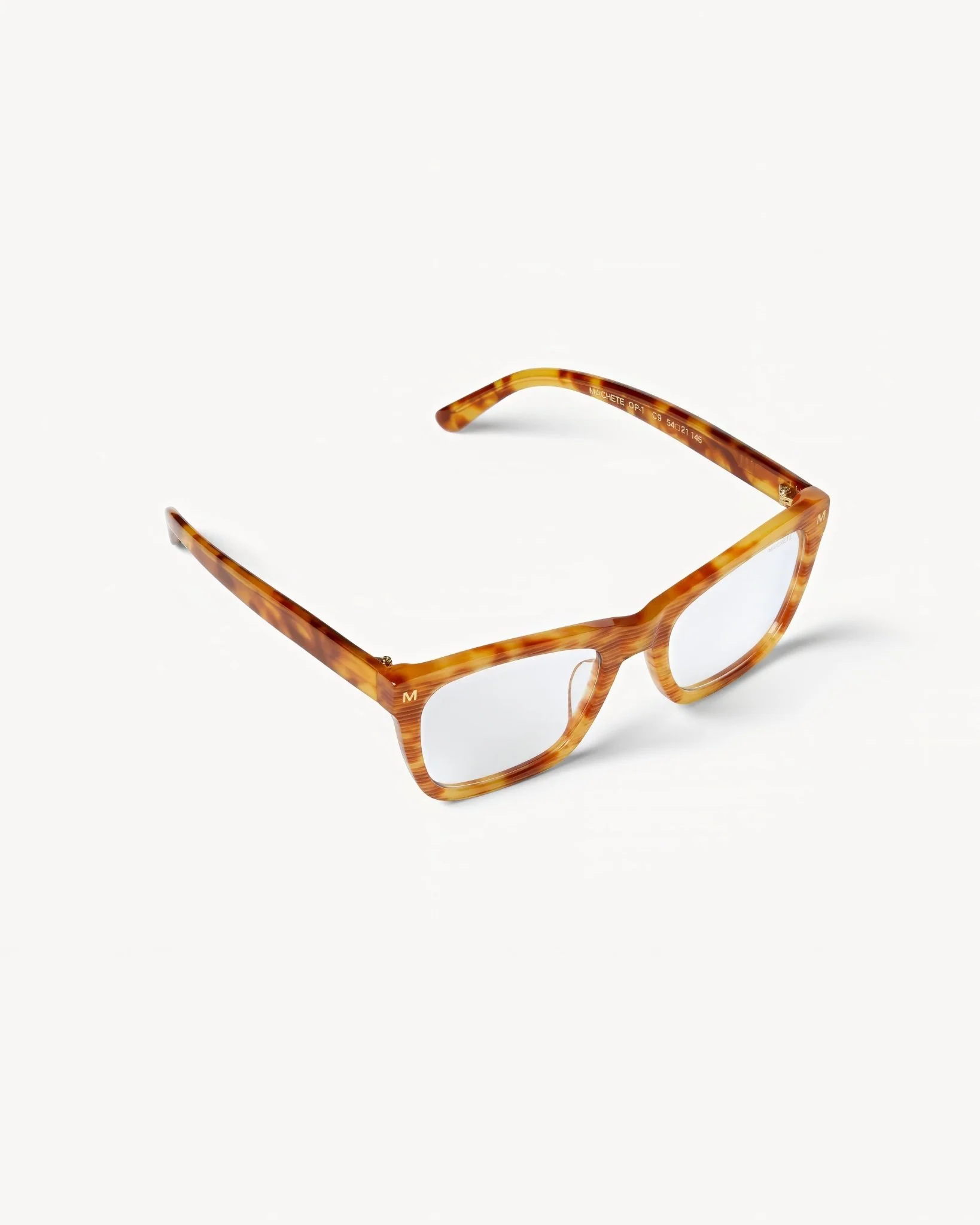 Classic Glasses in Light Tortoise Stripe - Image 3