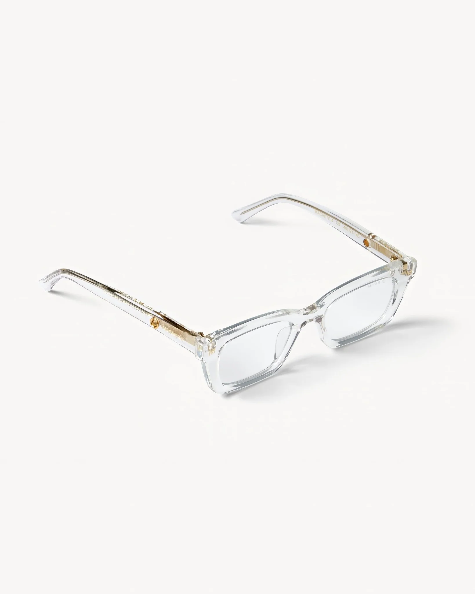 Ruby Glasses in Clear - Image 3