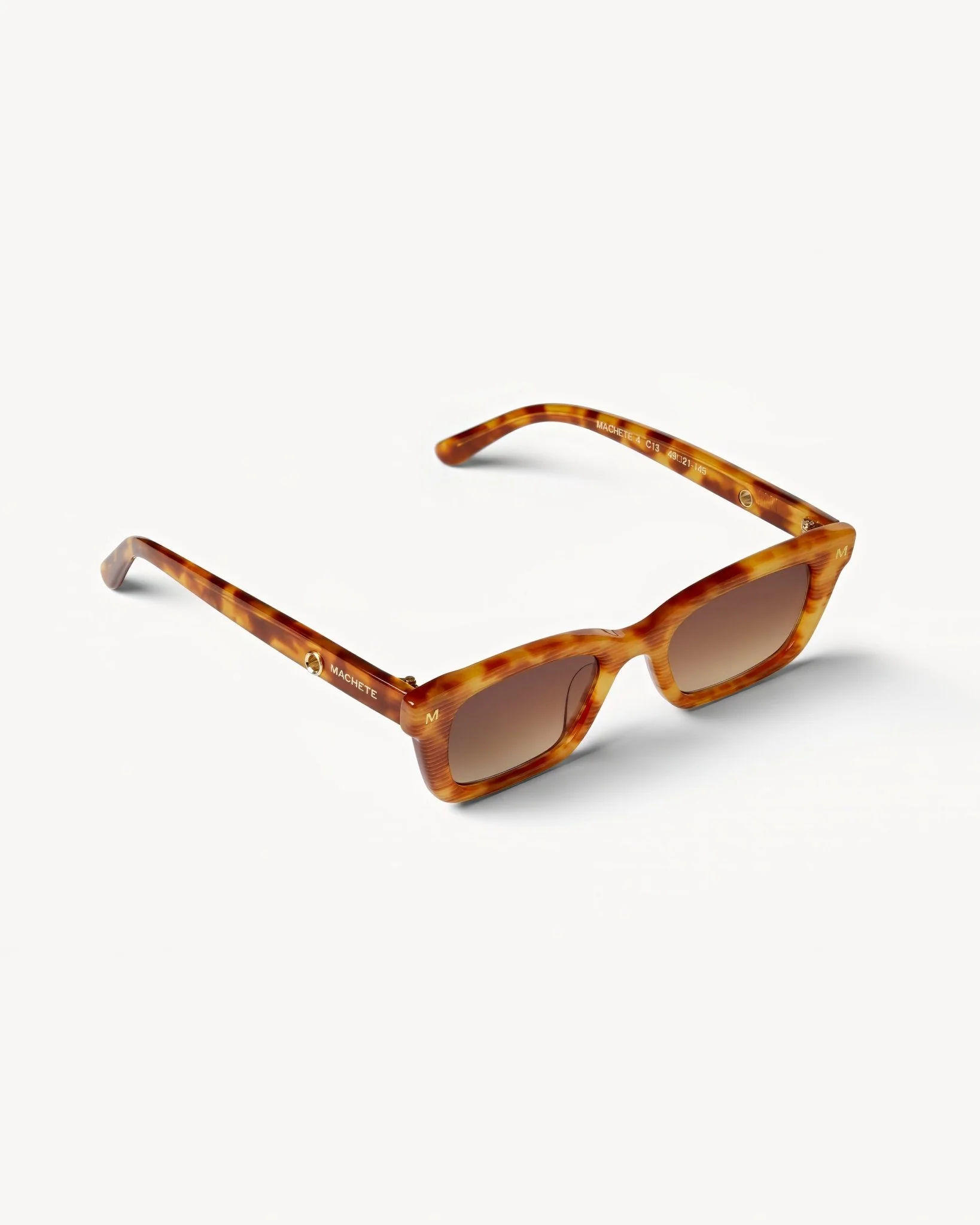 Ruby Sunglasses in Light Tortoise Stripe - Image 3