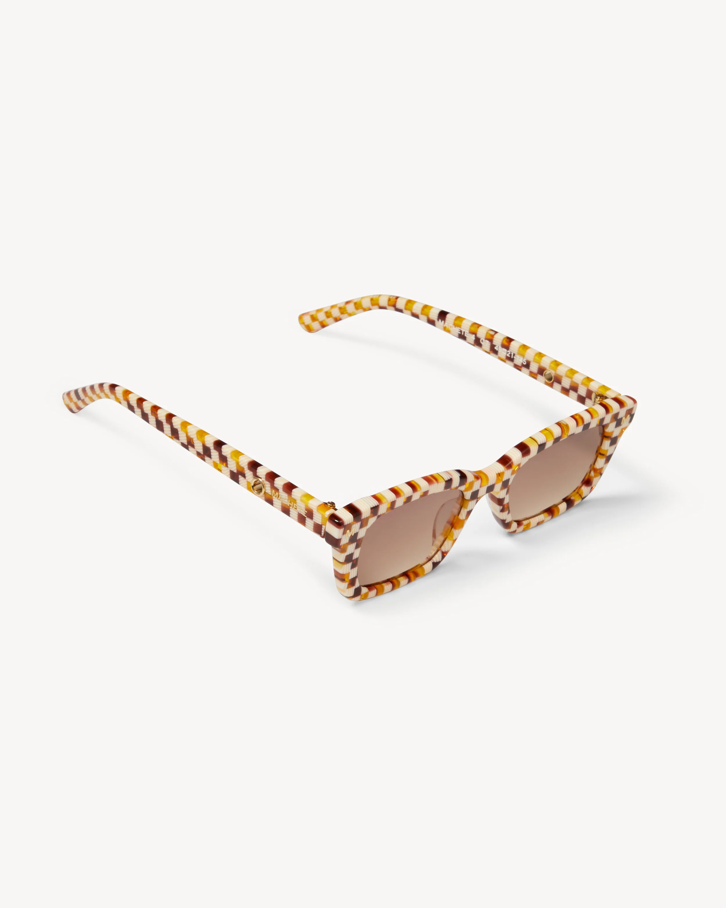 Ruby Sunglasses in Tortoise Checker - Image 3