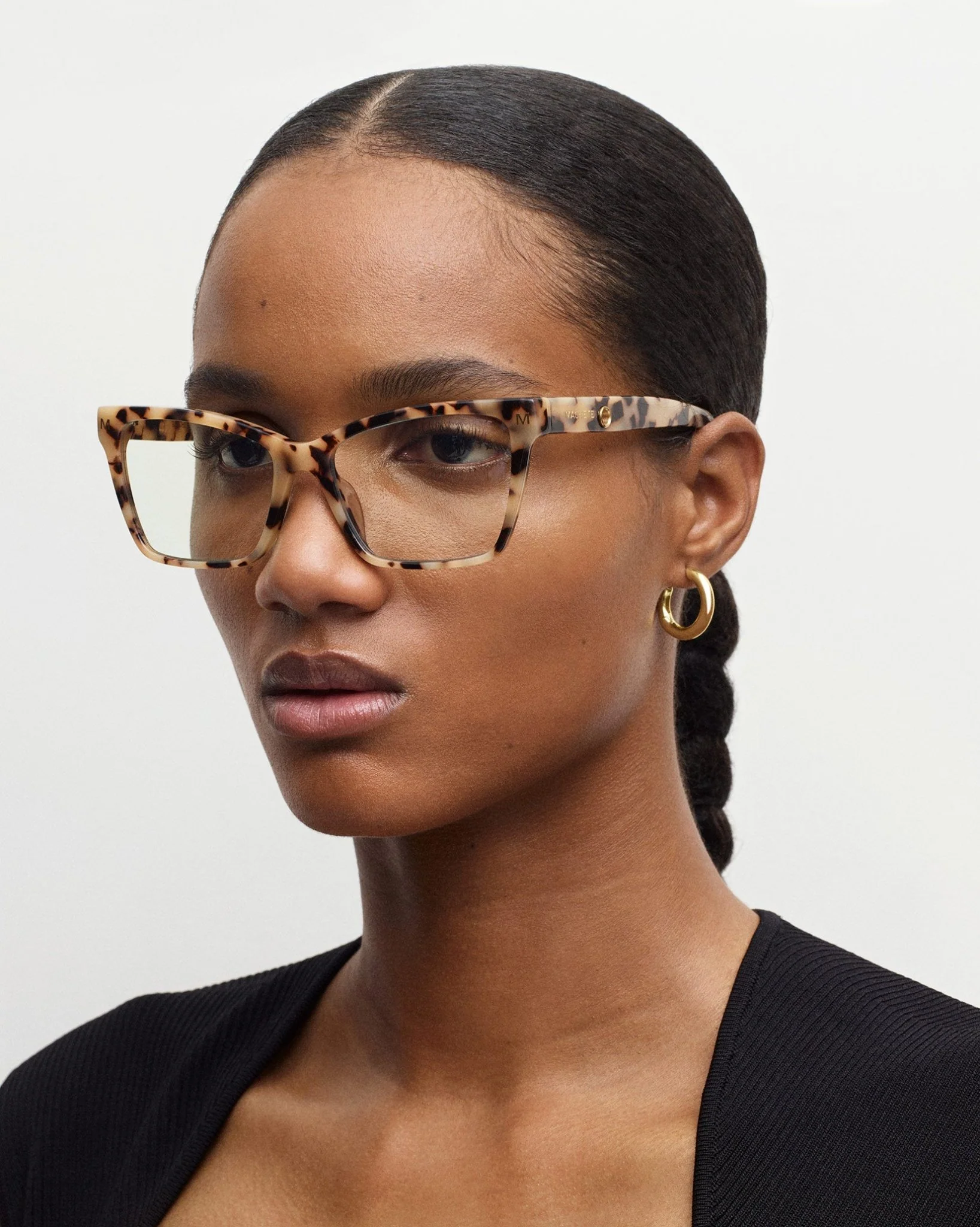 Sally Glasses in Tortoise Checker - Image 2