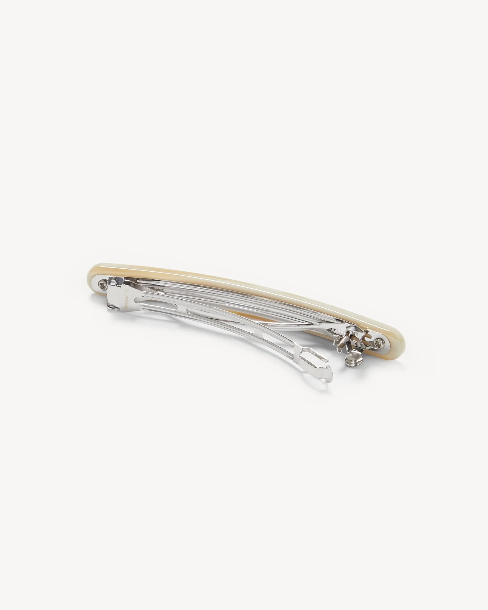 Slim Paris Barrette in Alabaster - Image 2