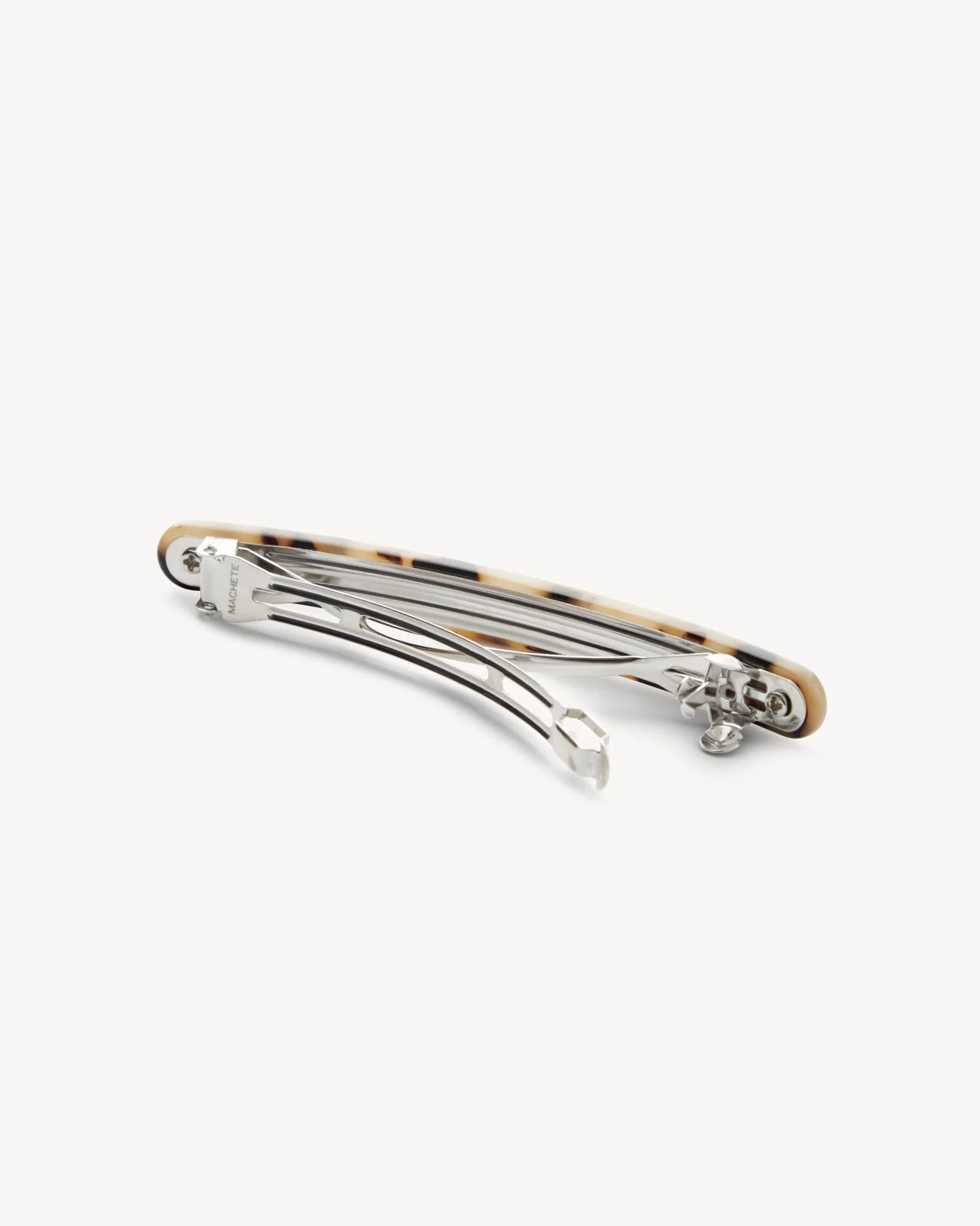 Slim Paris Barrette in Blonde Tortoise - Image 3