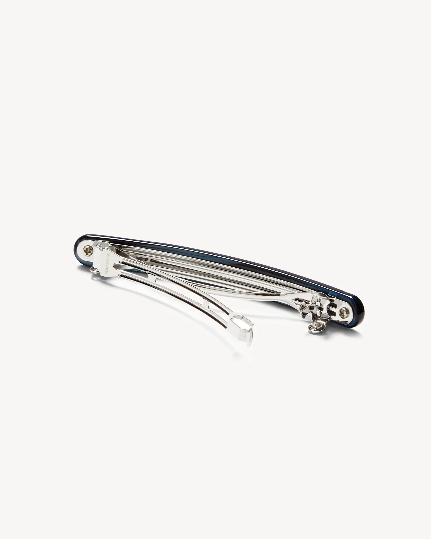 Slim Paris Barrette in Indigo - Image 2