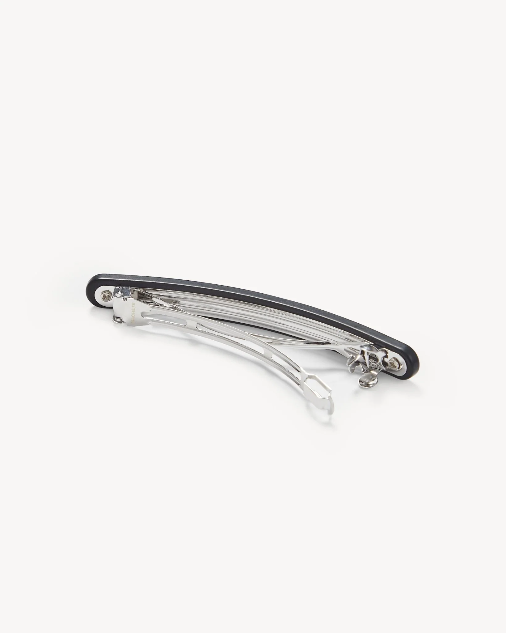 Slim Paris Barrette in Black Matte - Image 2
