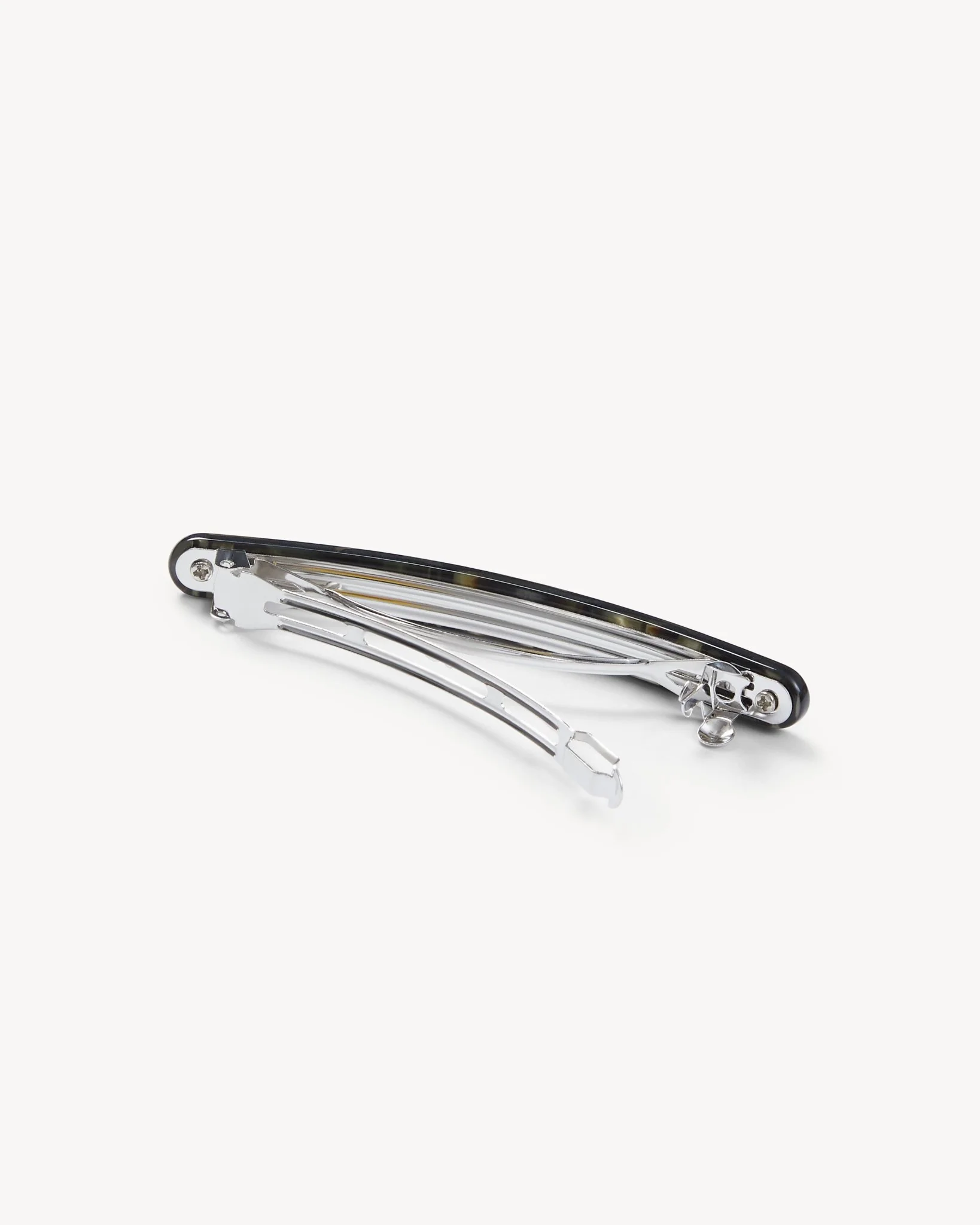 Slim Paris Barrette in Midnight Horn - Image 2