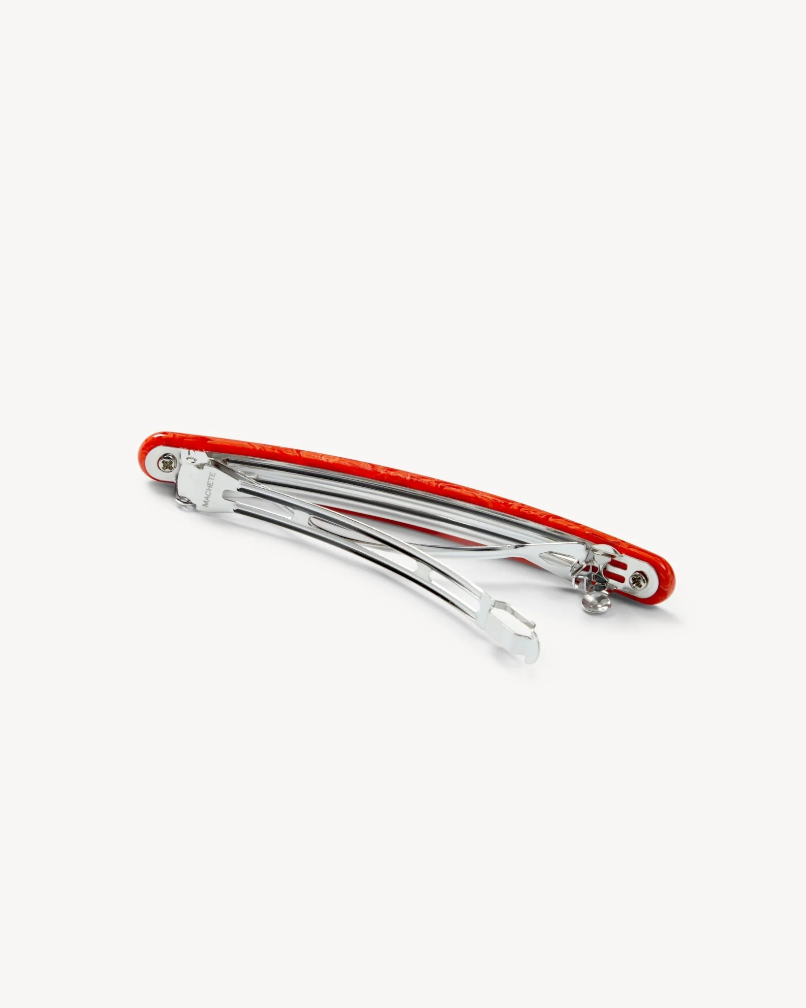 Slim Paris Barrette in Poppy - Image 2