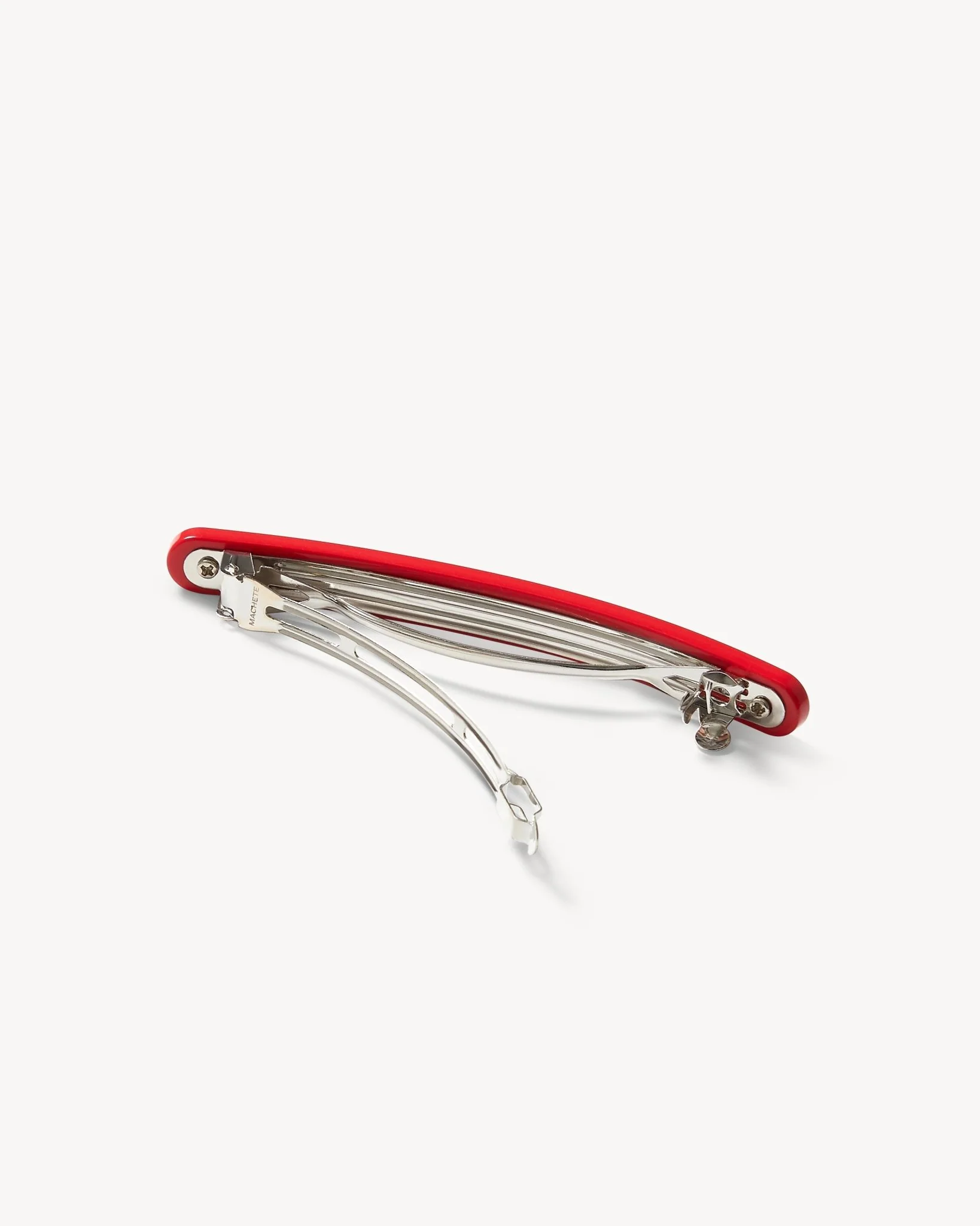 Slim Paris Barrette in Ruby - Image 2