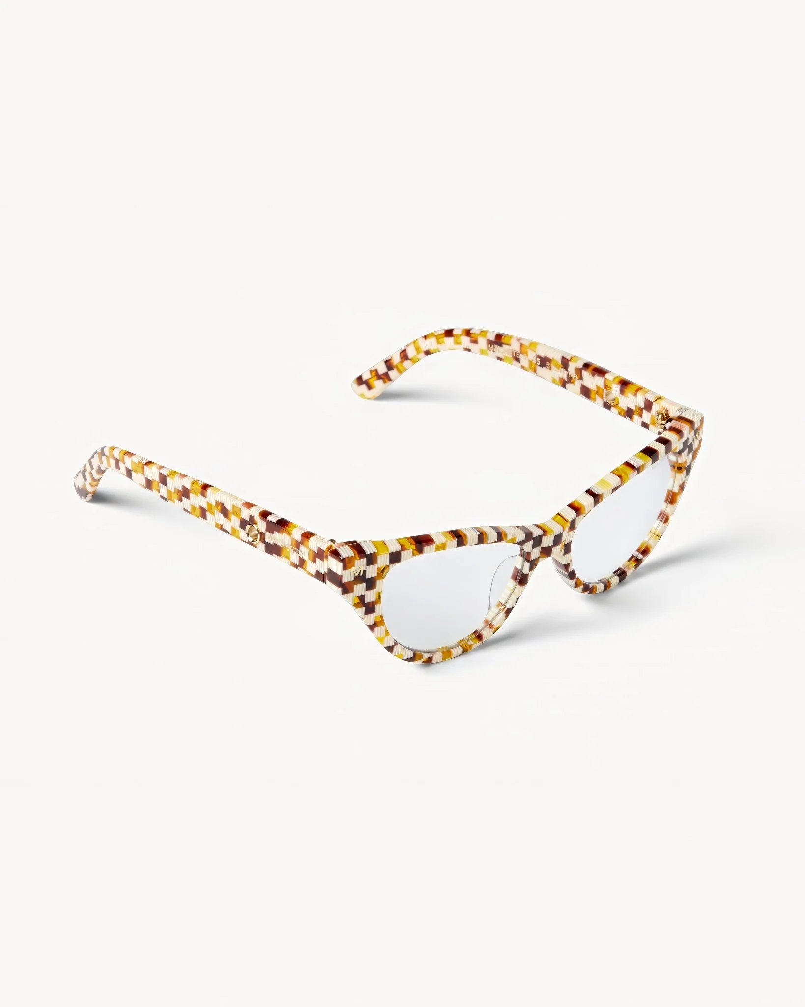 Suzy Glasses in Tortoise Checker - Image 3
