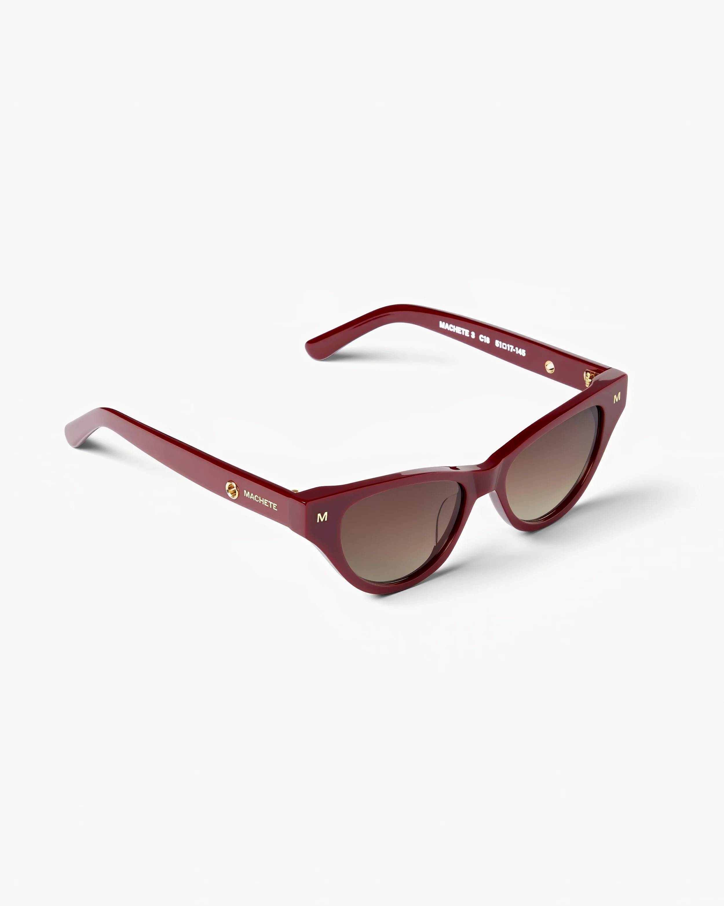 Suzy Sunglasses in Oxblood - Image 3