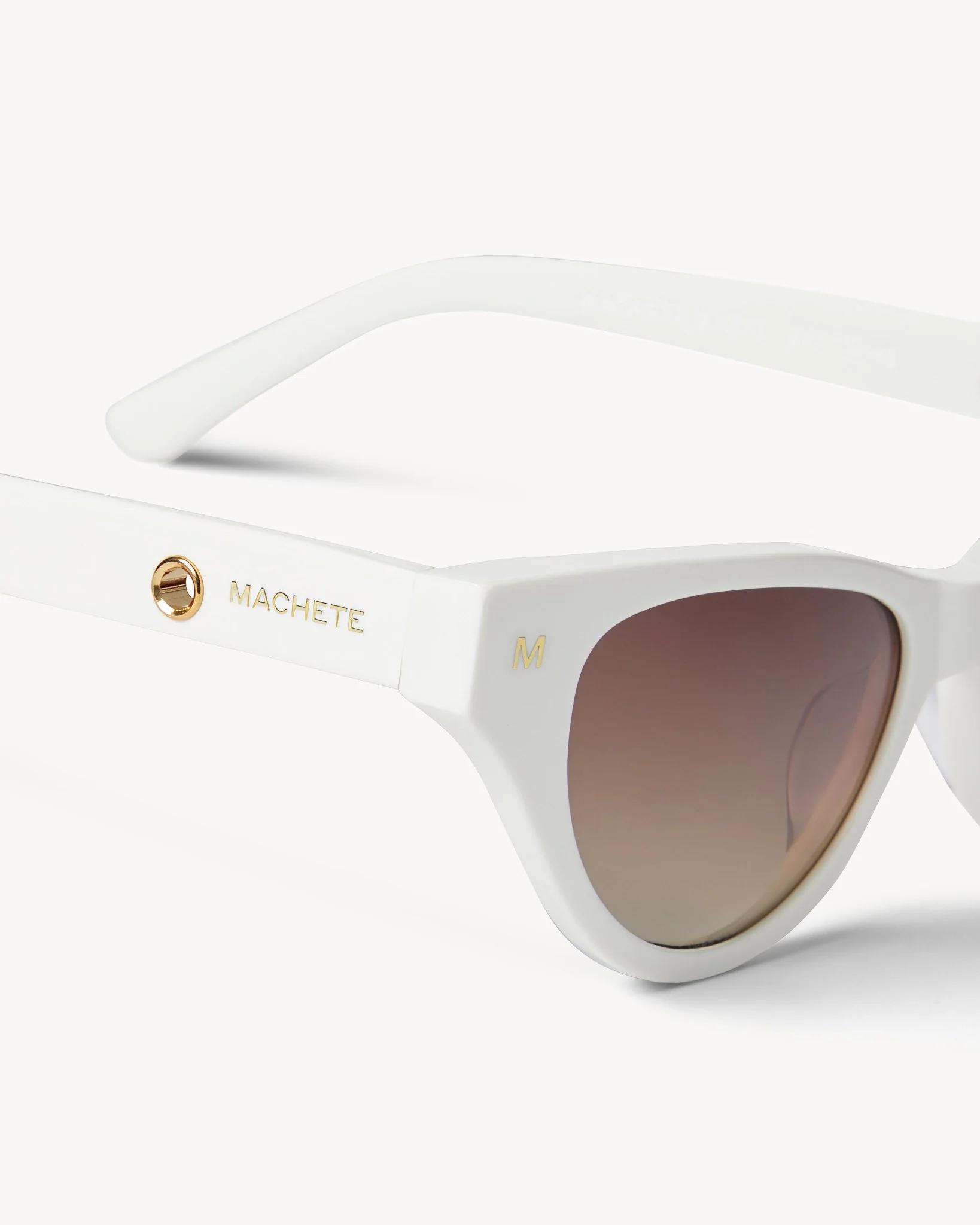 Suzy Sunglasses in White - Image 2