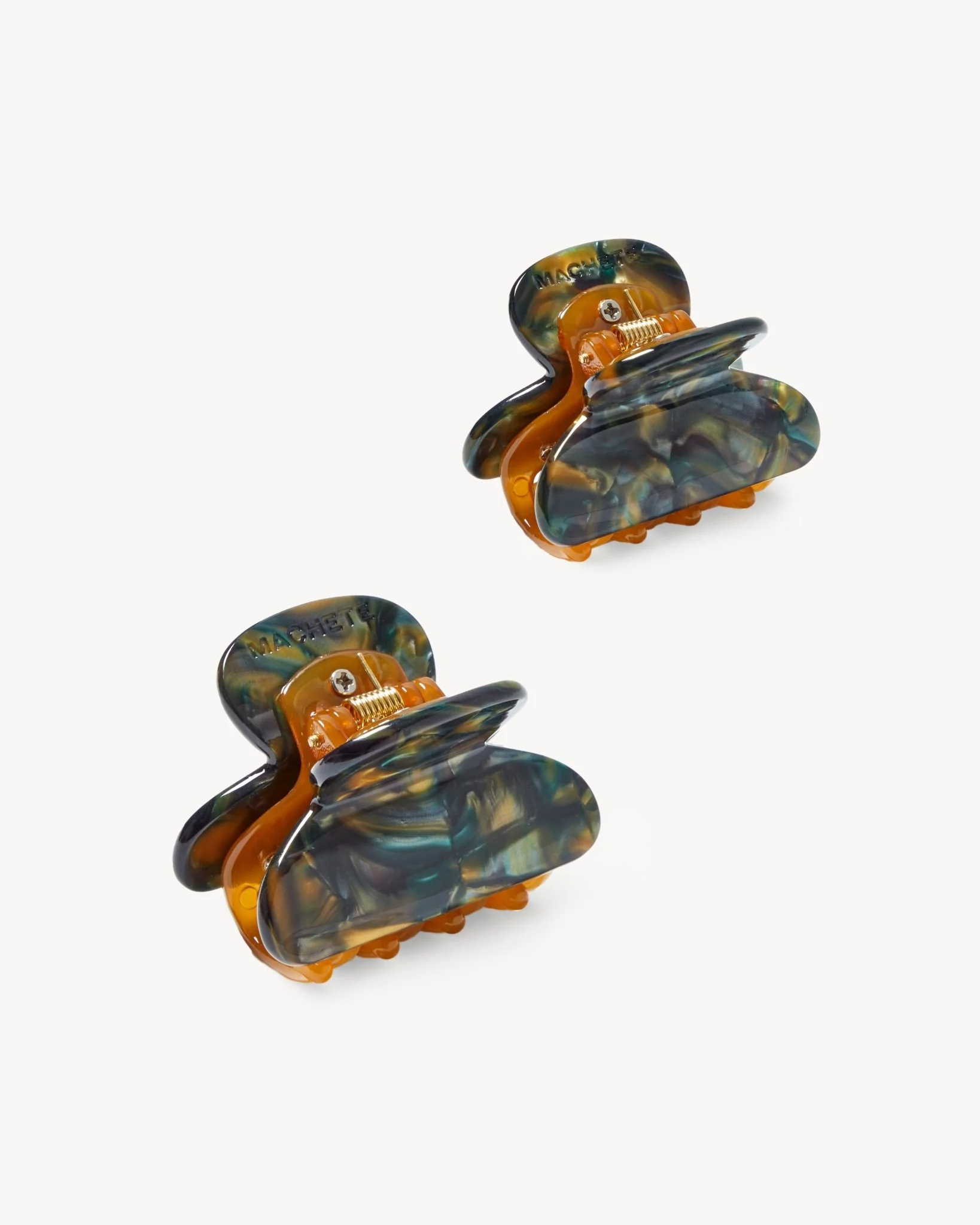Twin Heirloom Claws in Green Tortoise - Image 2