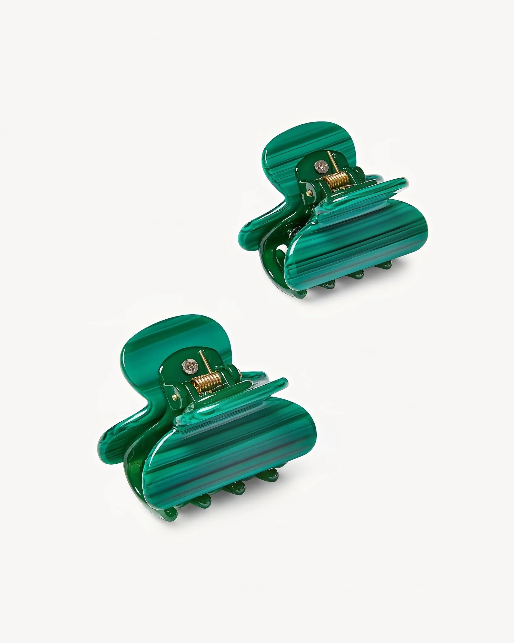 Twin Heirloom Claws in Malachite - Image 2