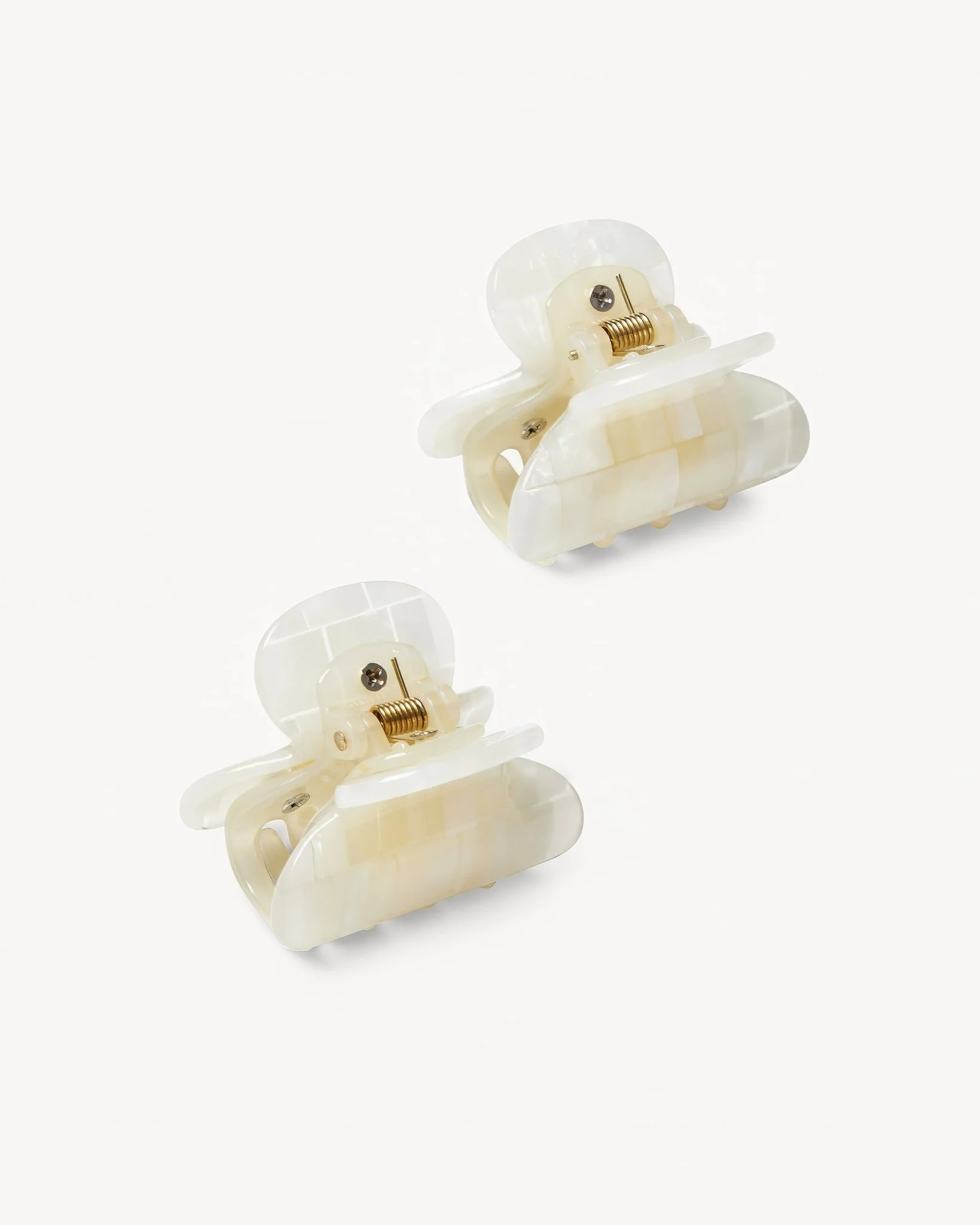 Twin Heirloom Claws in Opalite Shell Checker - Image 2