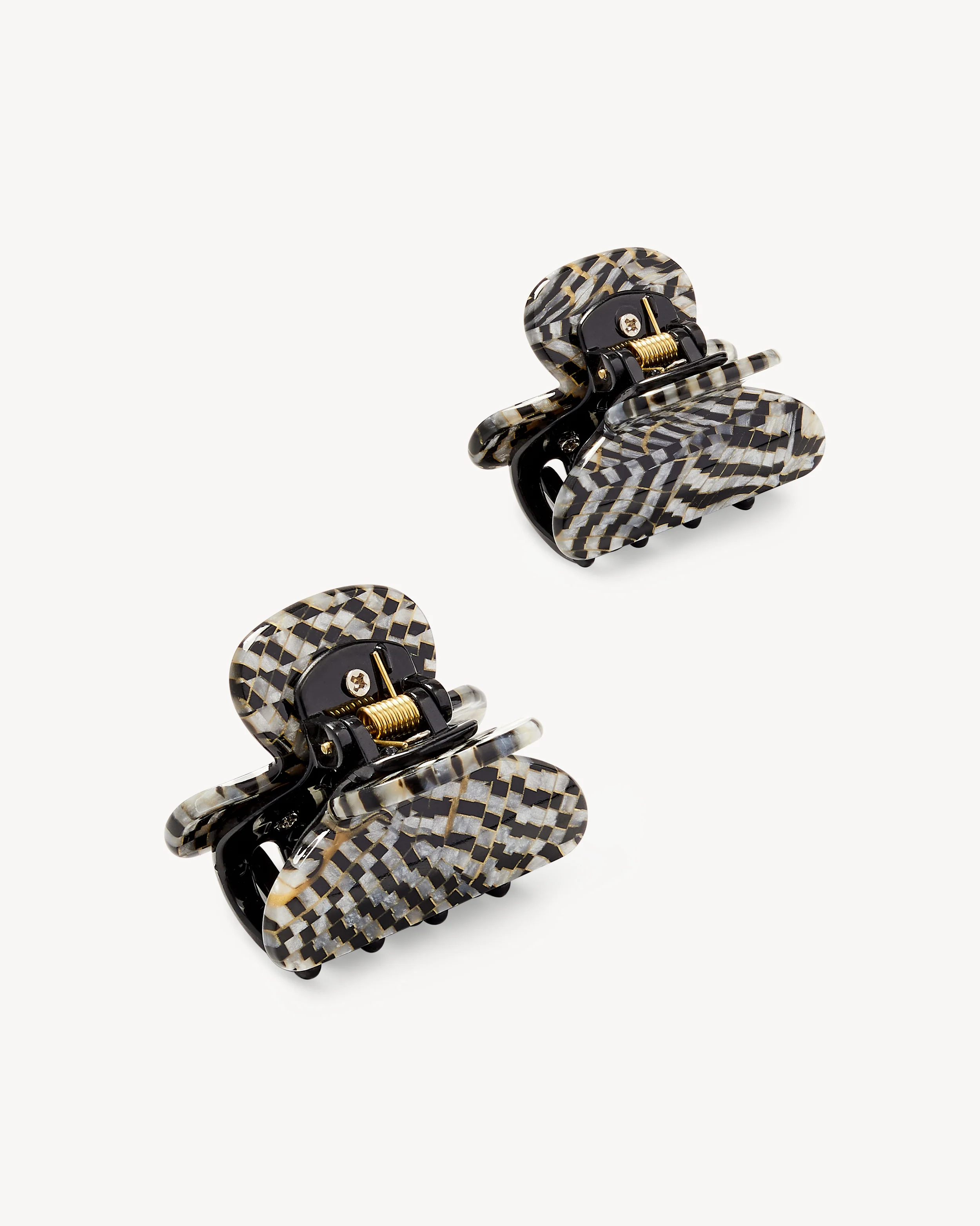 Twin Heirloom Claws in Perle Noir - Image 2