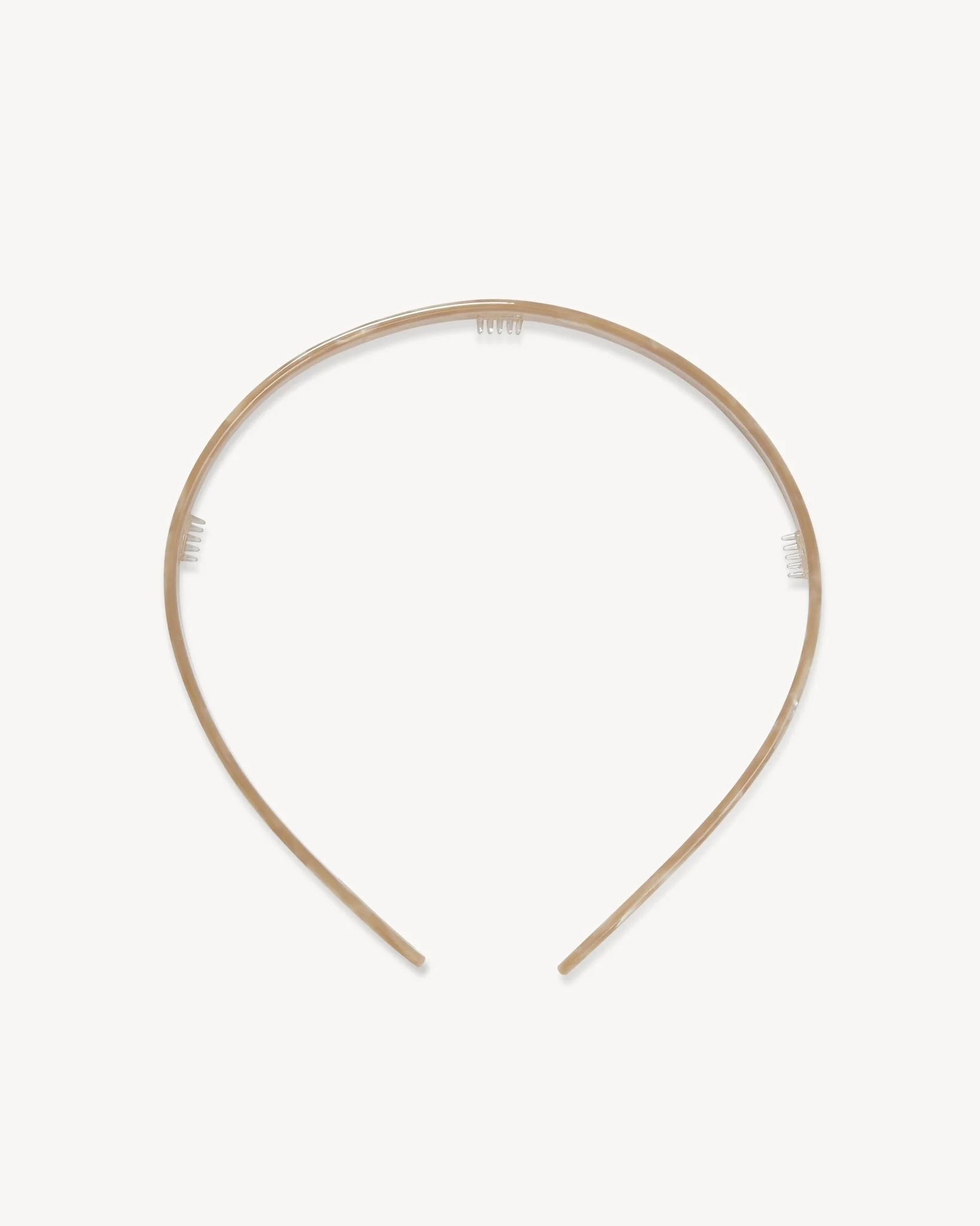 Ultralight Thin Headband in Sand Shell - Image 2