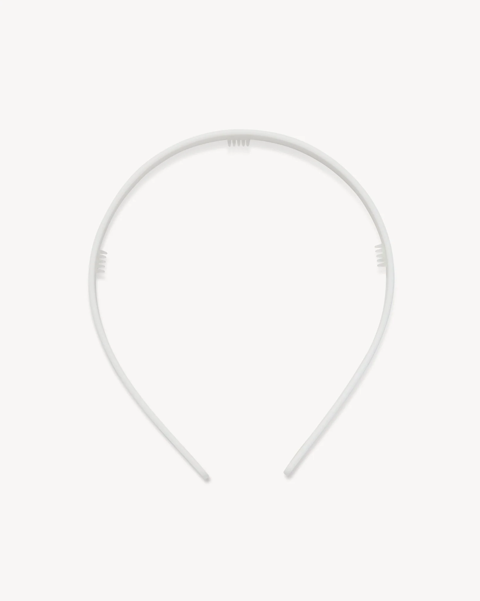 Ultralight Thin Headband in White Matte - Image 2