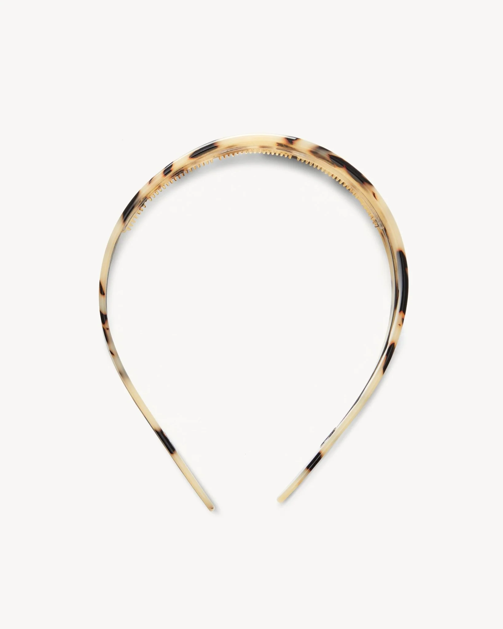 Wide Headband in Blonde Tortoise - Image 3